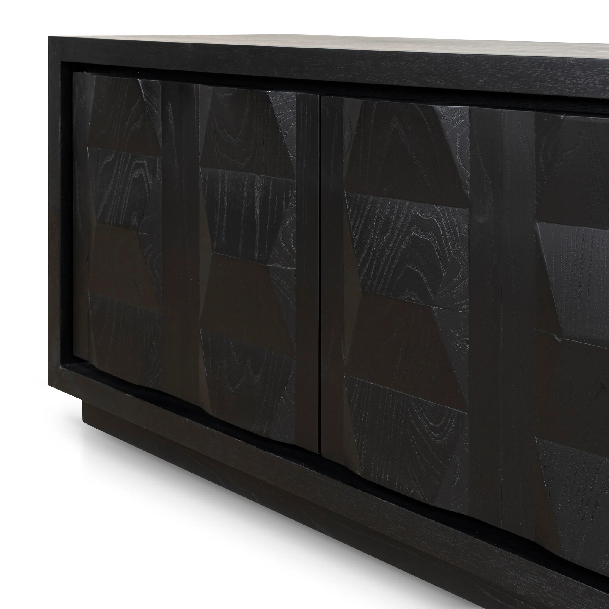 CTV10465-NI 2.2m TV Entertainment Unit - Full Black - Image 10