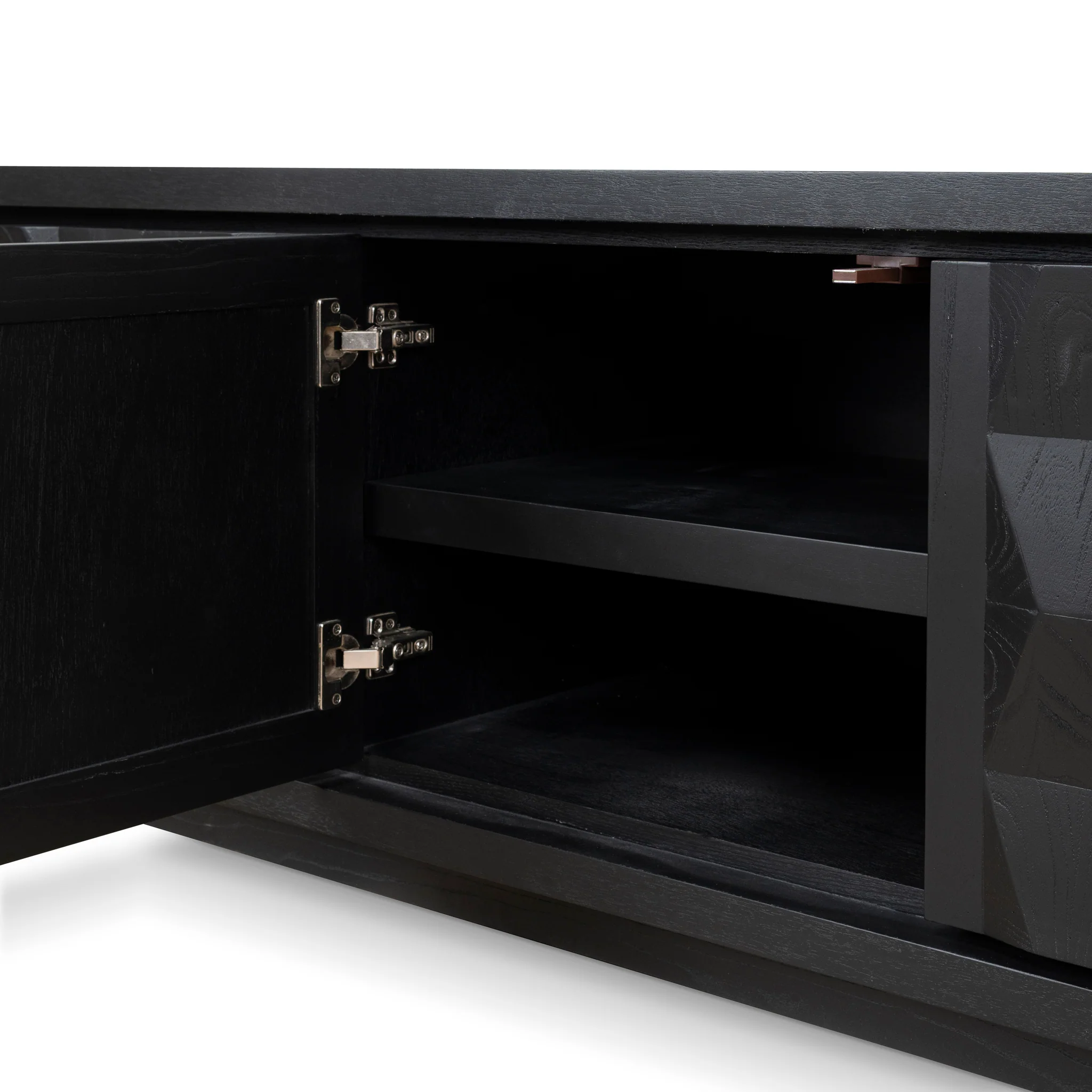 CTV10465-NI 2.2m TV Entertainment Unit - Full Black - Image 16