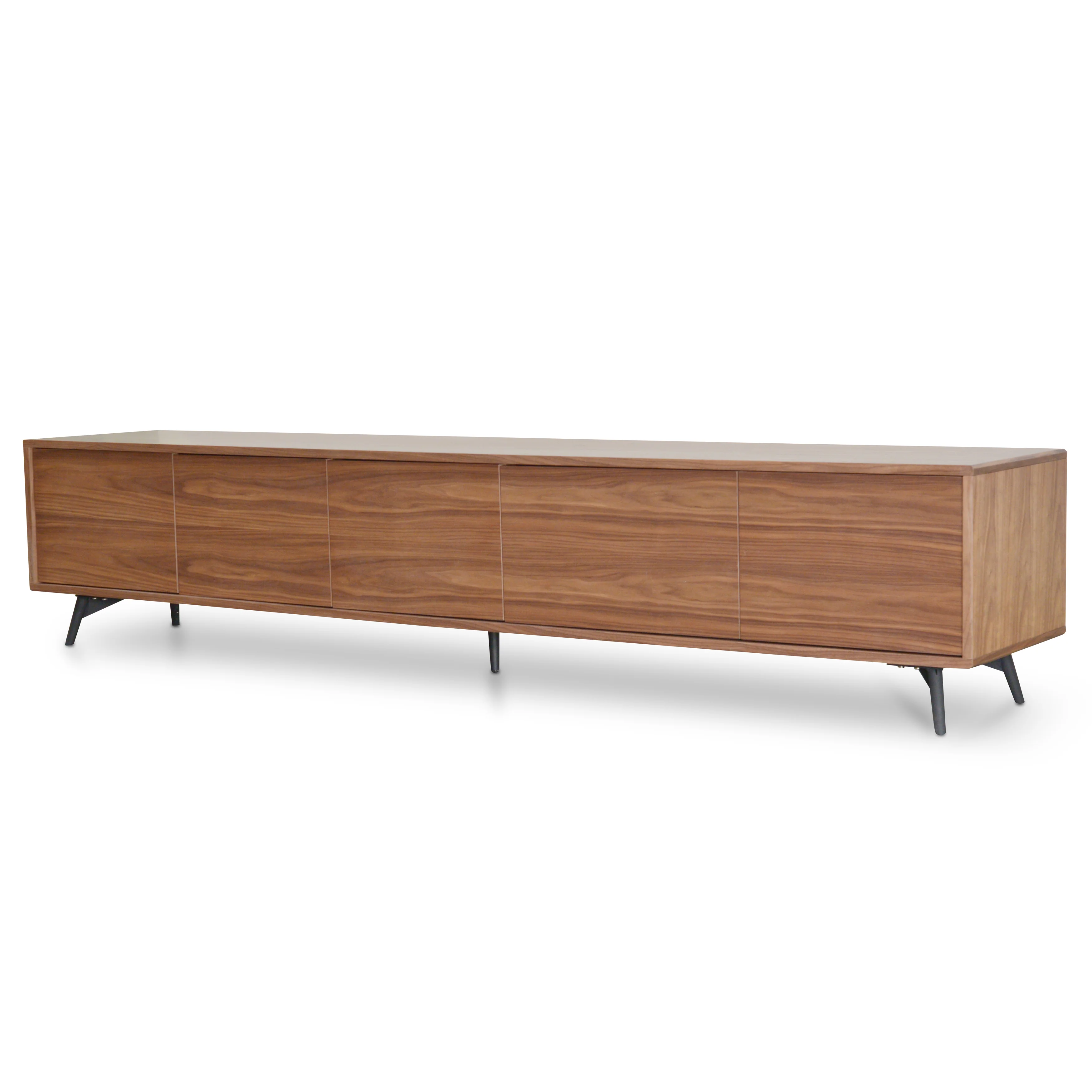 CTV106-BB 2.4m TV Entertainment  Unit - Walnut - Image 3