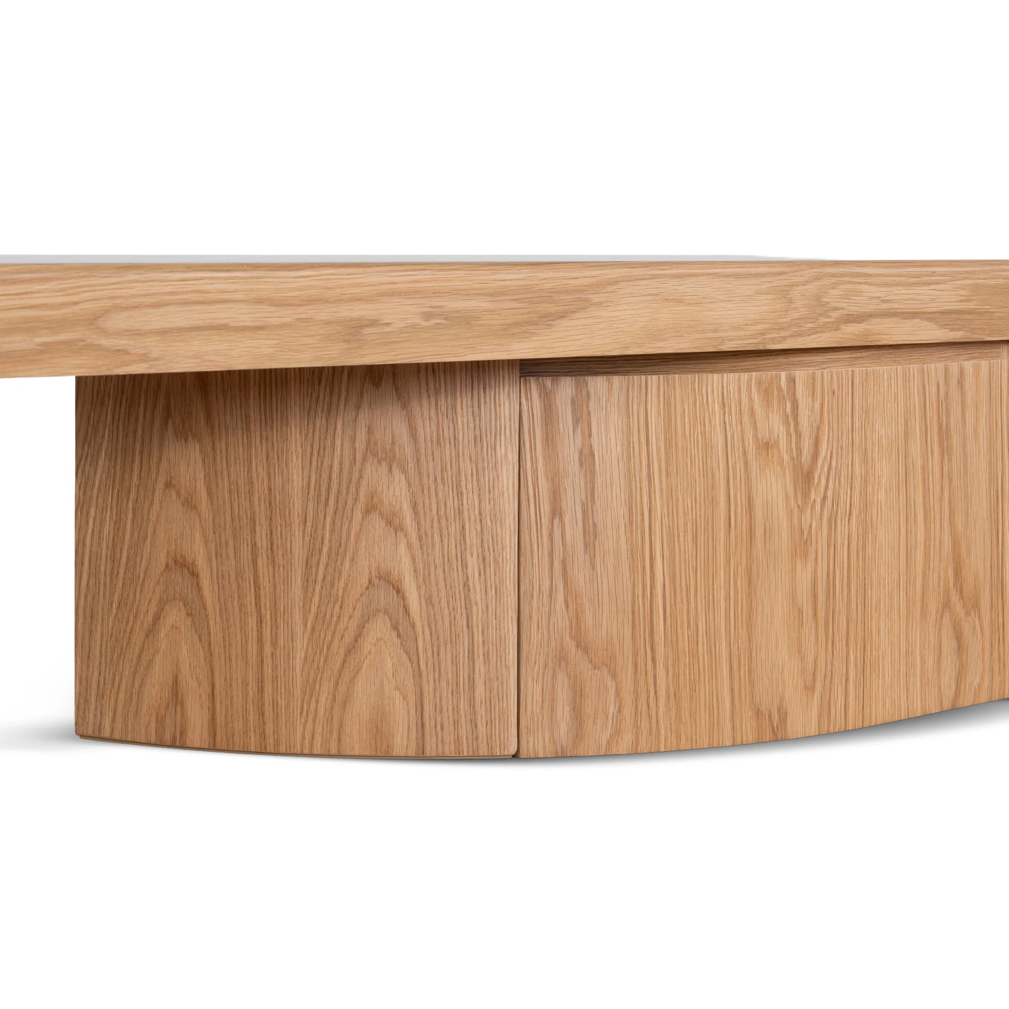 CTV10946-CN Extendable TV Entertainment Unit - Natural Oak - Image 12