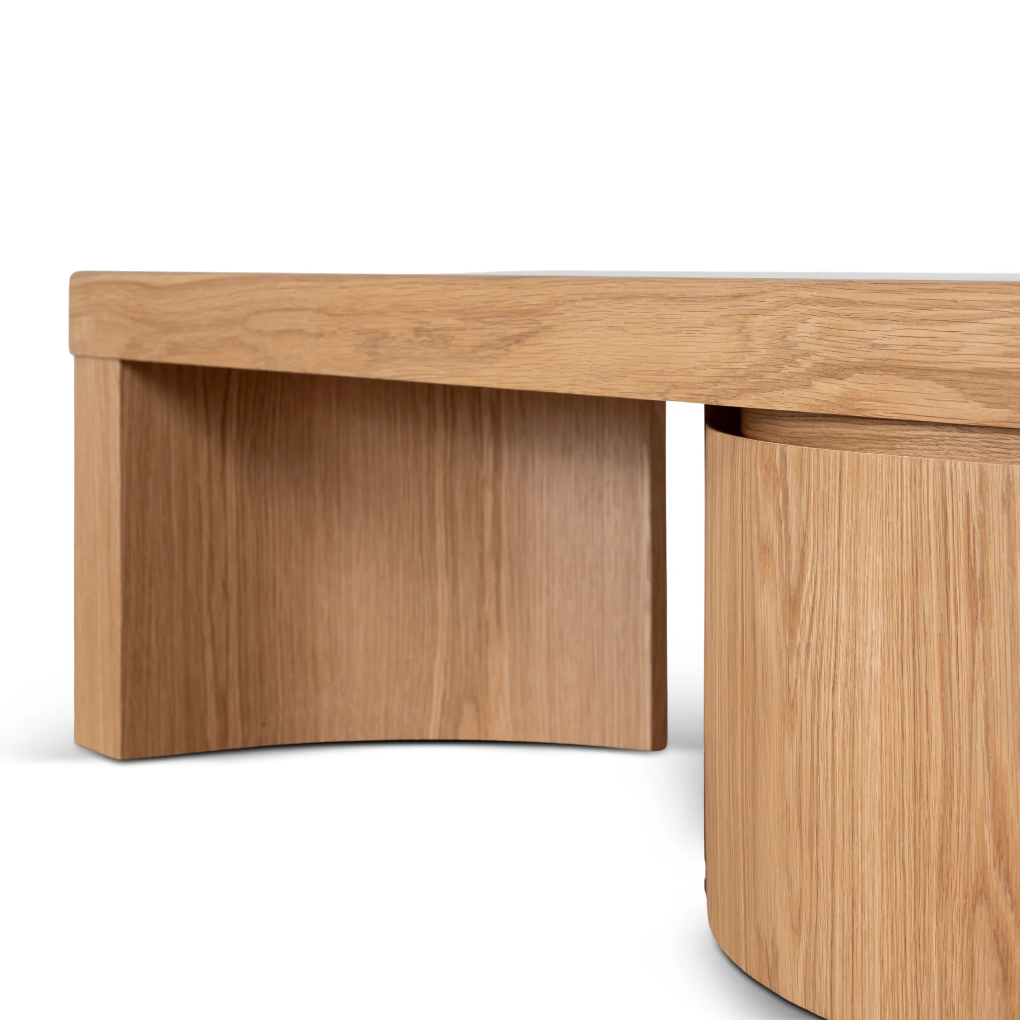 CTV10946-CN Extendable TV Entertainment Unit - Natural Oak - Image 6