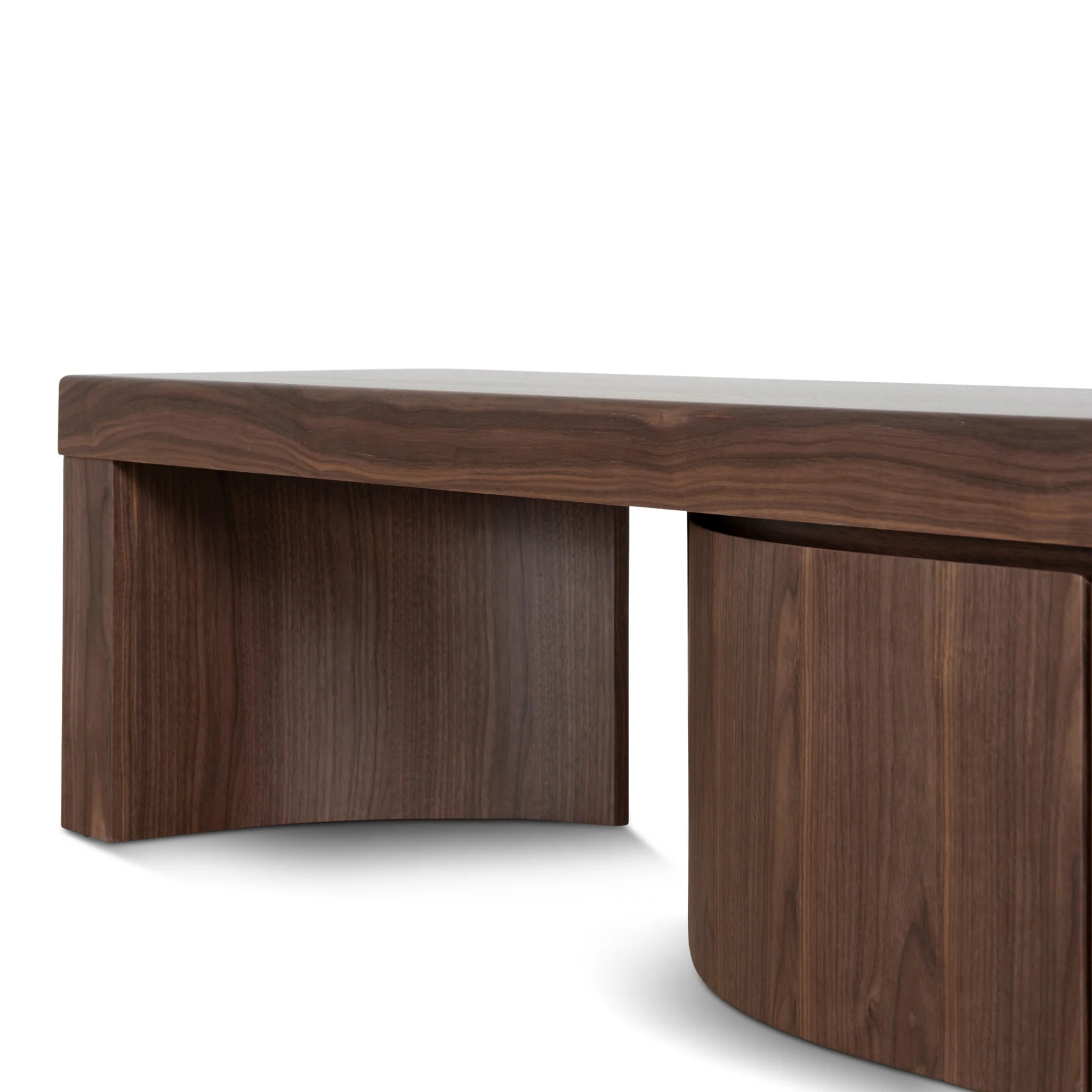 CTV10949-CN Extendable TV Entertainment Unit - Walnut - Image 4