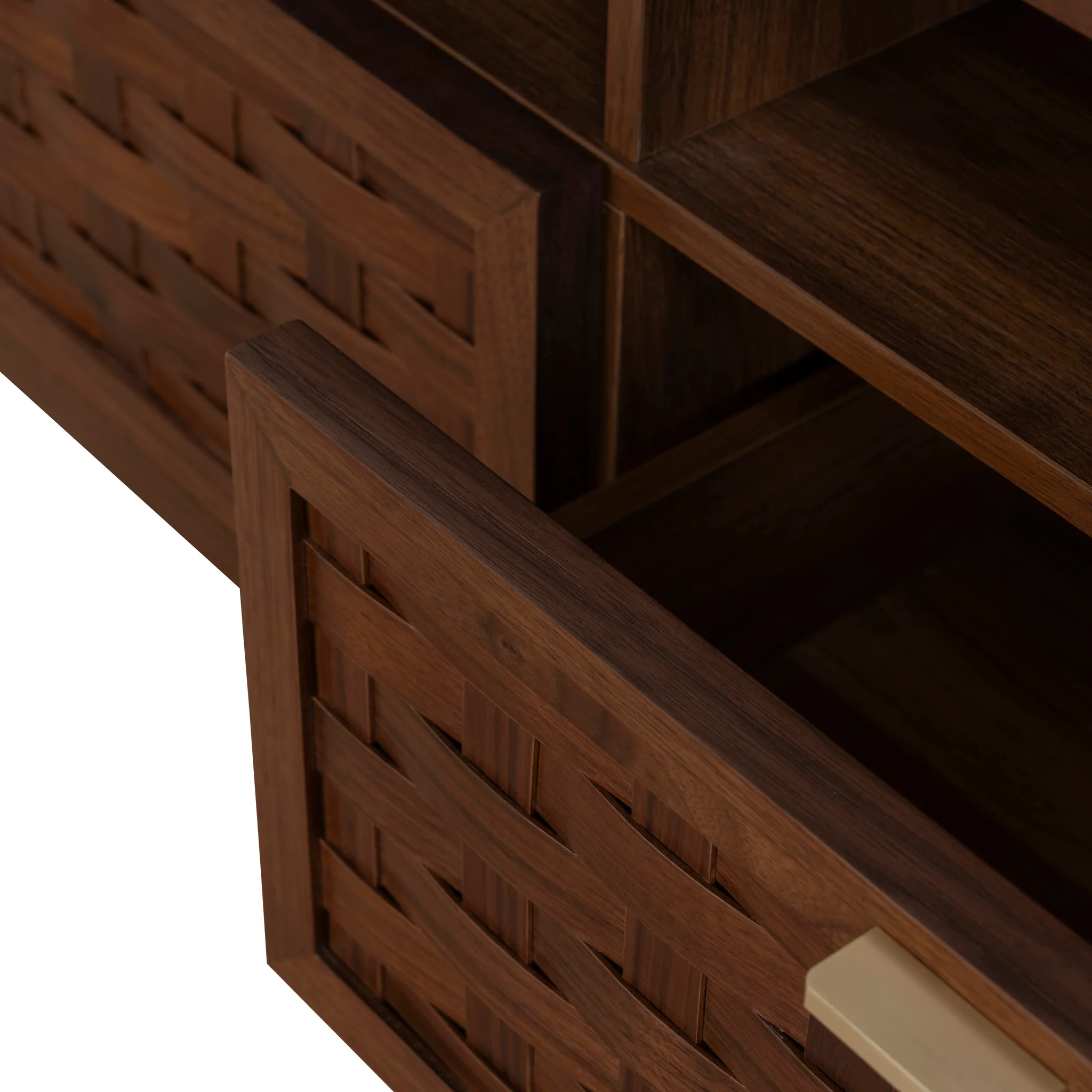 CTV10970-IG 1.8m TV Entertainment Unit - Walnut - Image 11