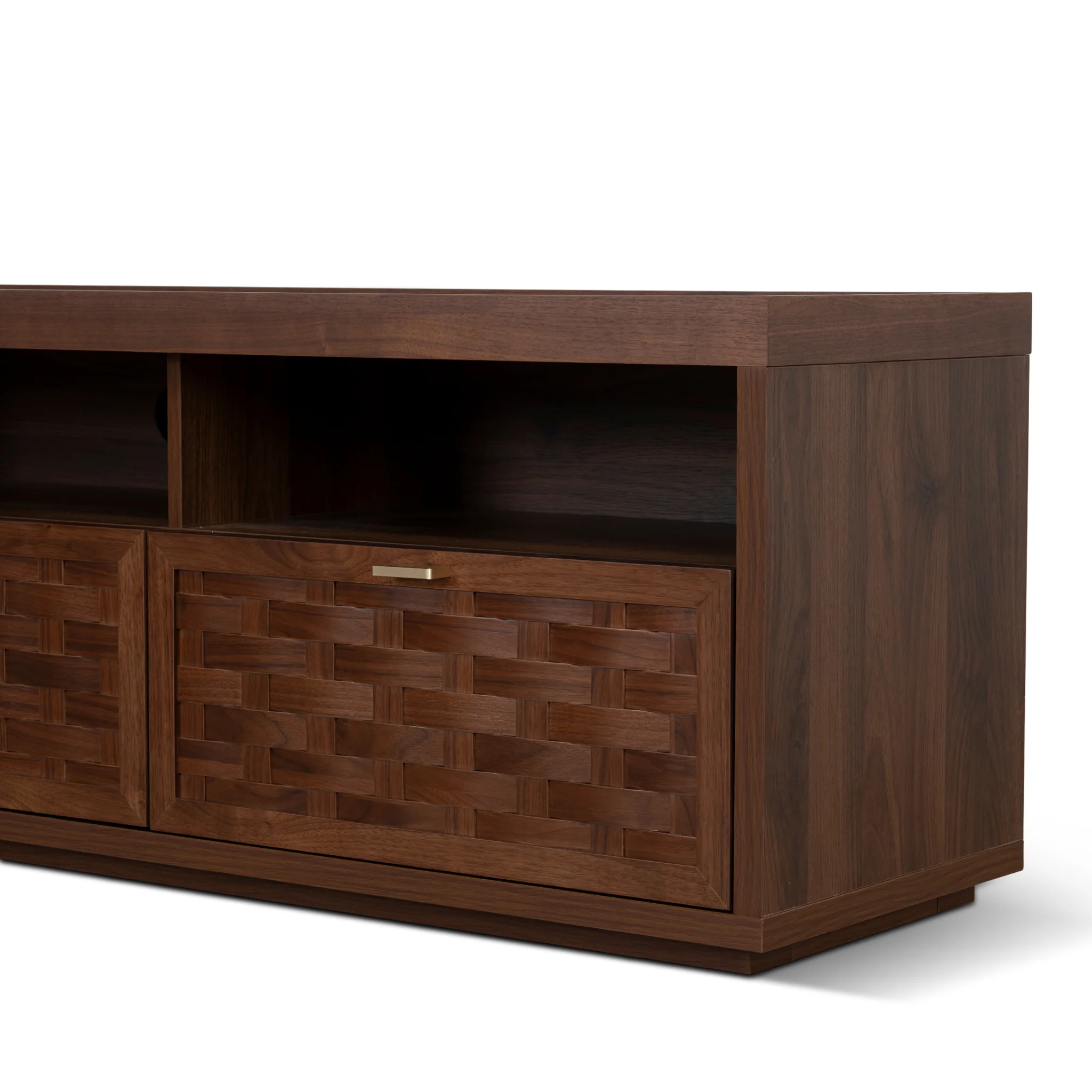 CTV10970-IG 1.8m TV Entertainment Unit - Walnut - Image 6