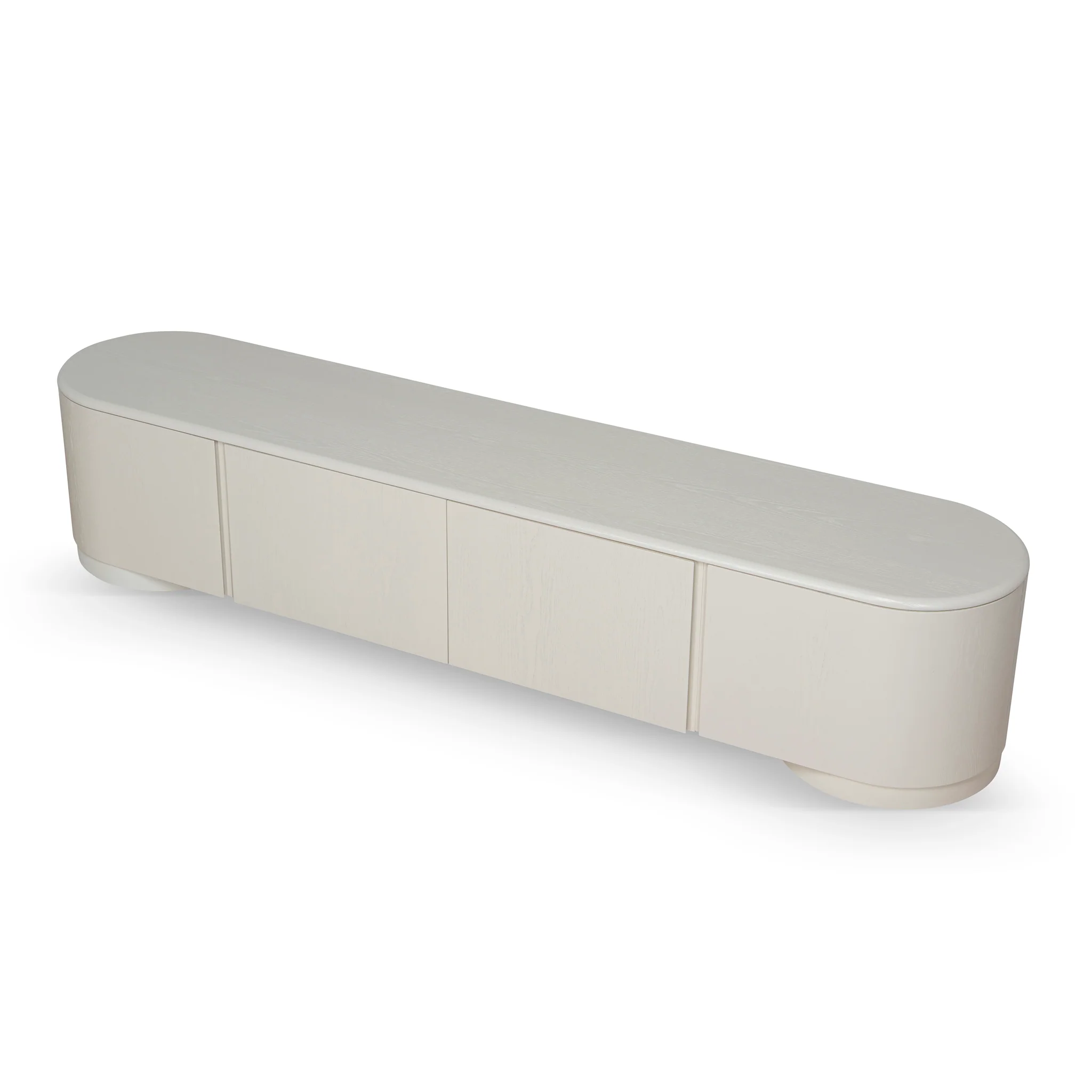 CTV12266-DW 2.2m TV Entertainment Unit -  Ivory Oat - Image 6