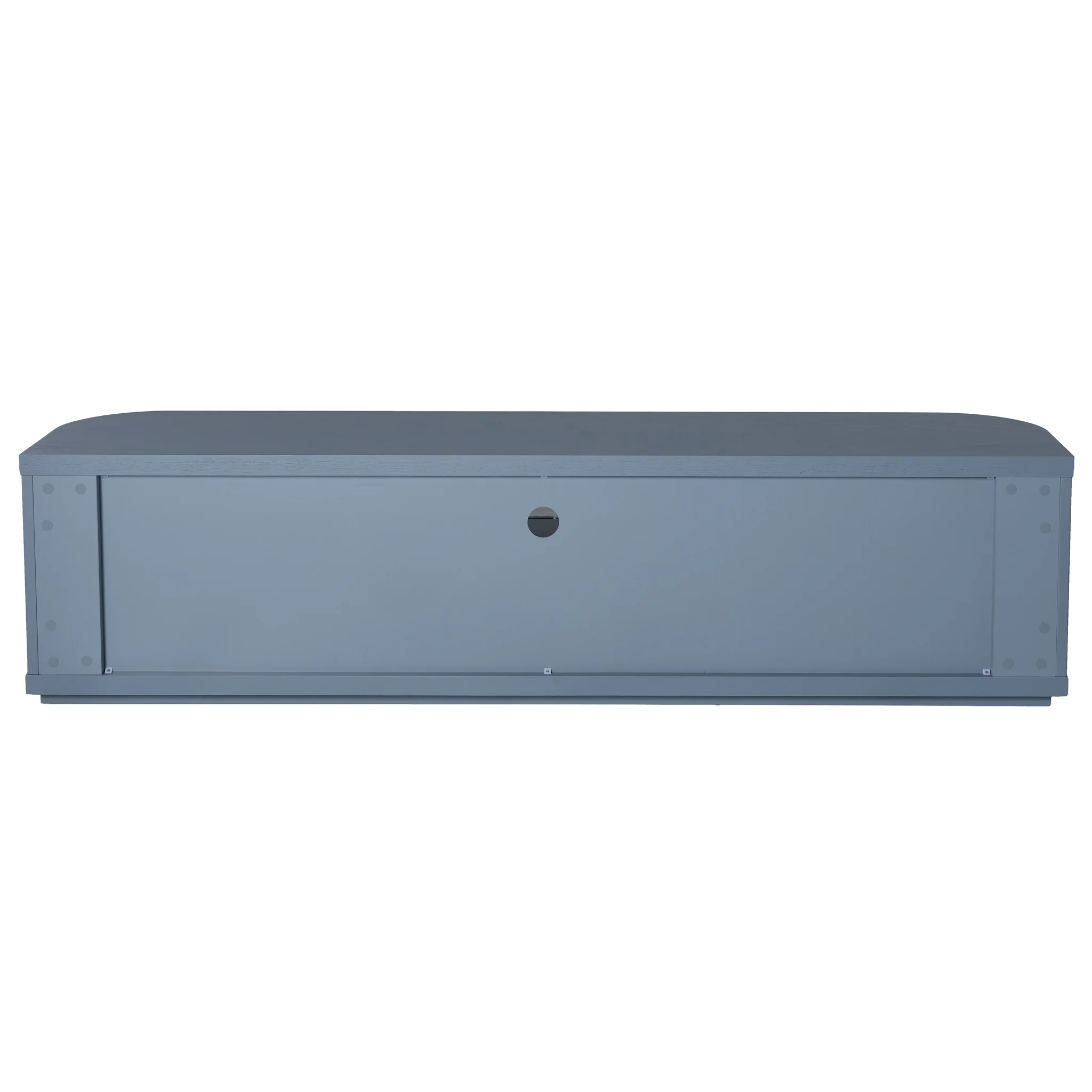 CTV12272-DW 2m Veneer Top Entertainment TV Unit - Light Blue - Image 5