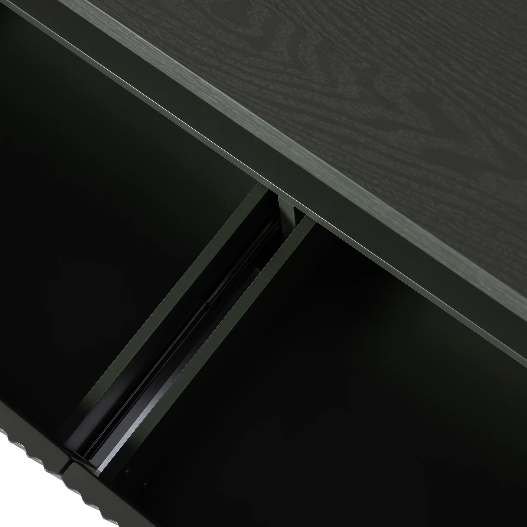 CTV12273-DW 2m Veneer Top Entertainment TV Unit - Sage Green - Image 7