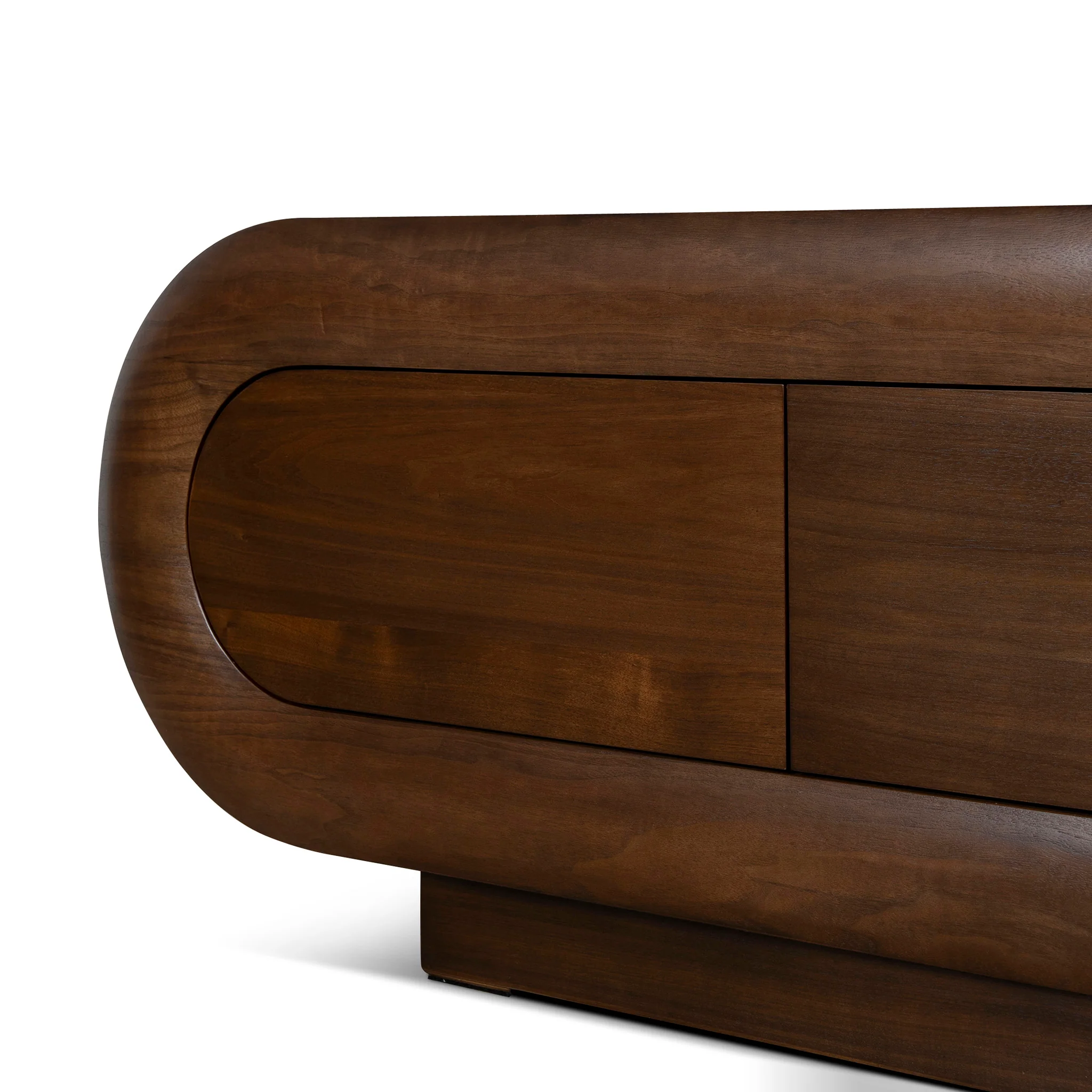 CTV12348-VA 2m TV Entertainment Unit - Natural Walnut - Image 4