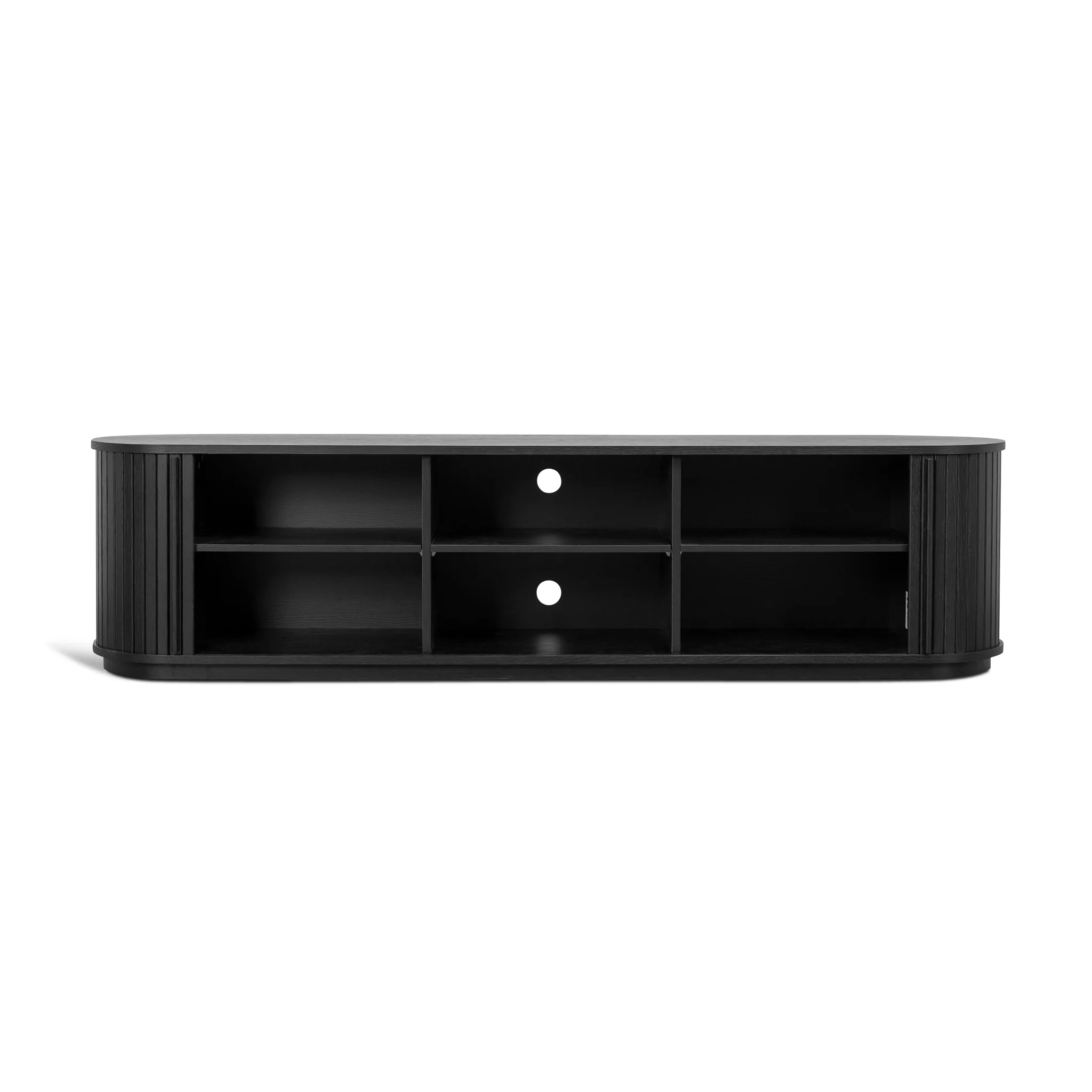 CTV12546-KD 2m TV Entertainment Unit - Full Black - Image 3