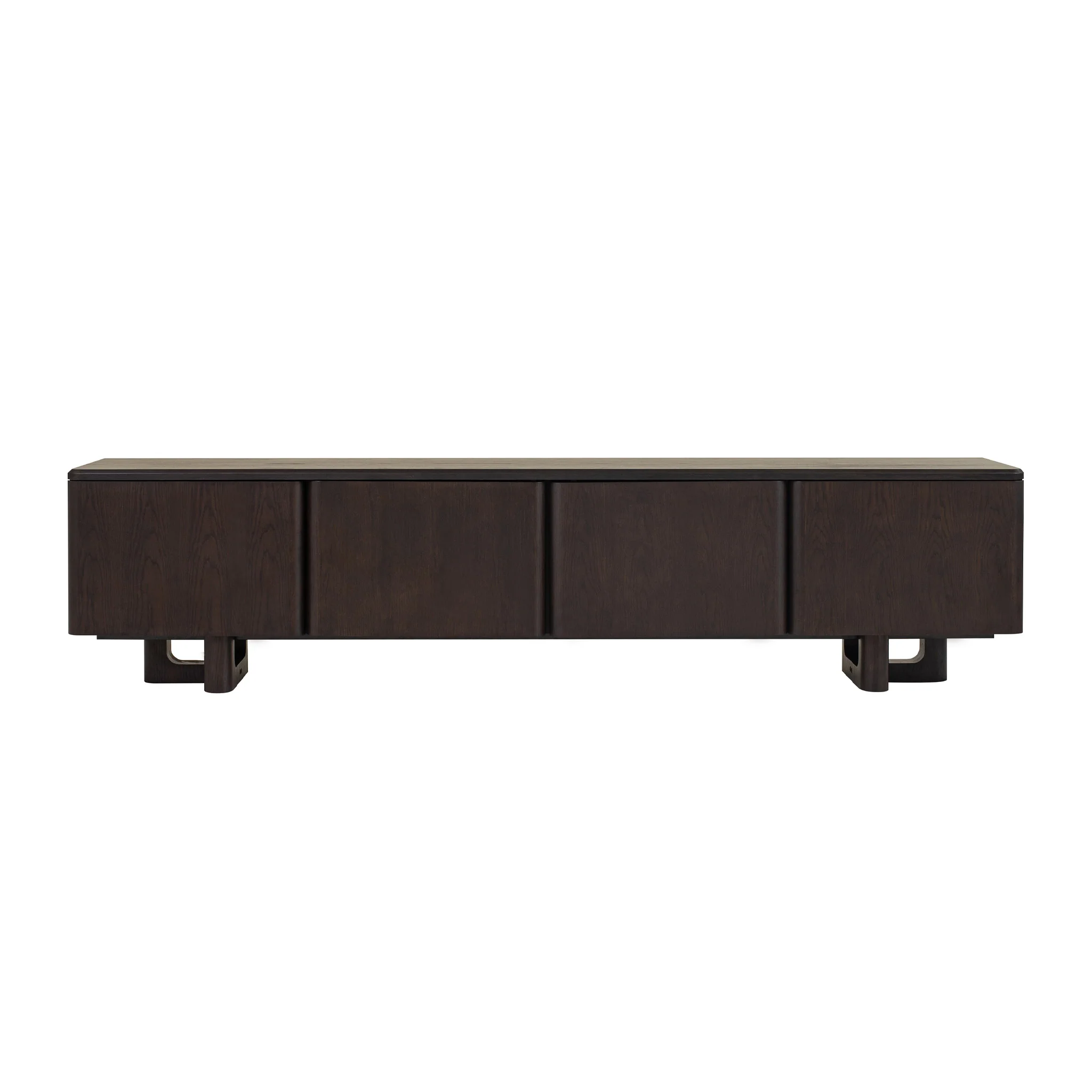CTV12563-IG 2.4m TV Unit - Dark Brown - Image 2