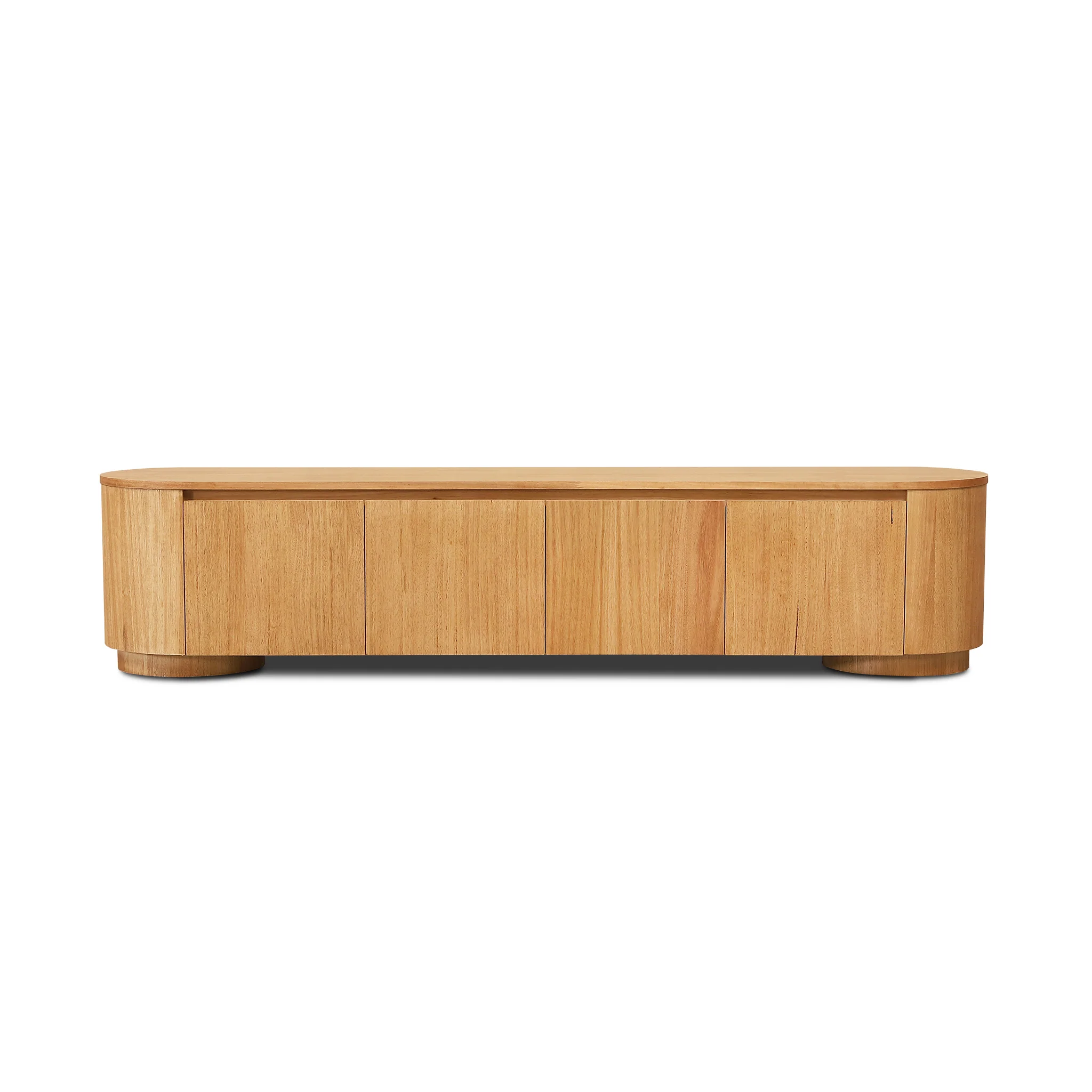 CTV12634-MA 2.1m Tassie Oak TV Entertainment Unit - Natural - Image 2