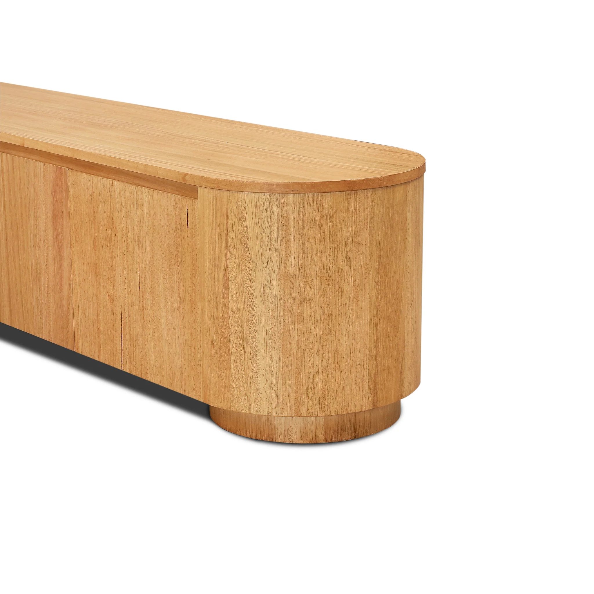 CTV12634-MA 2.1m Tassie Oak TV Entertainment Unit - Natural - Image 5