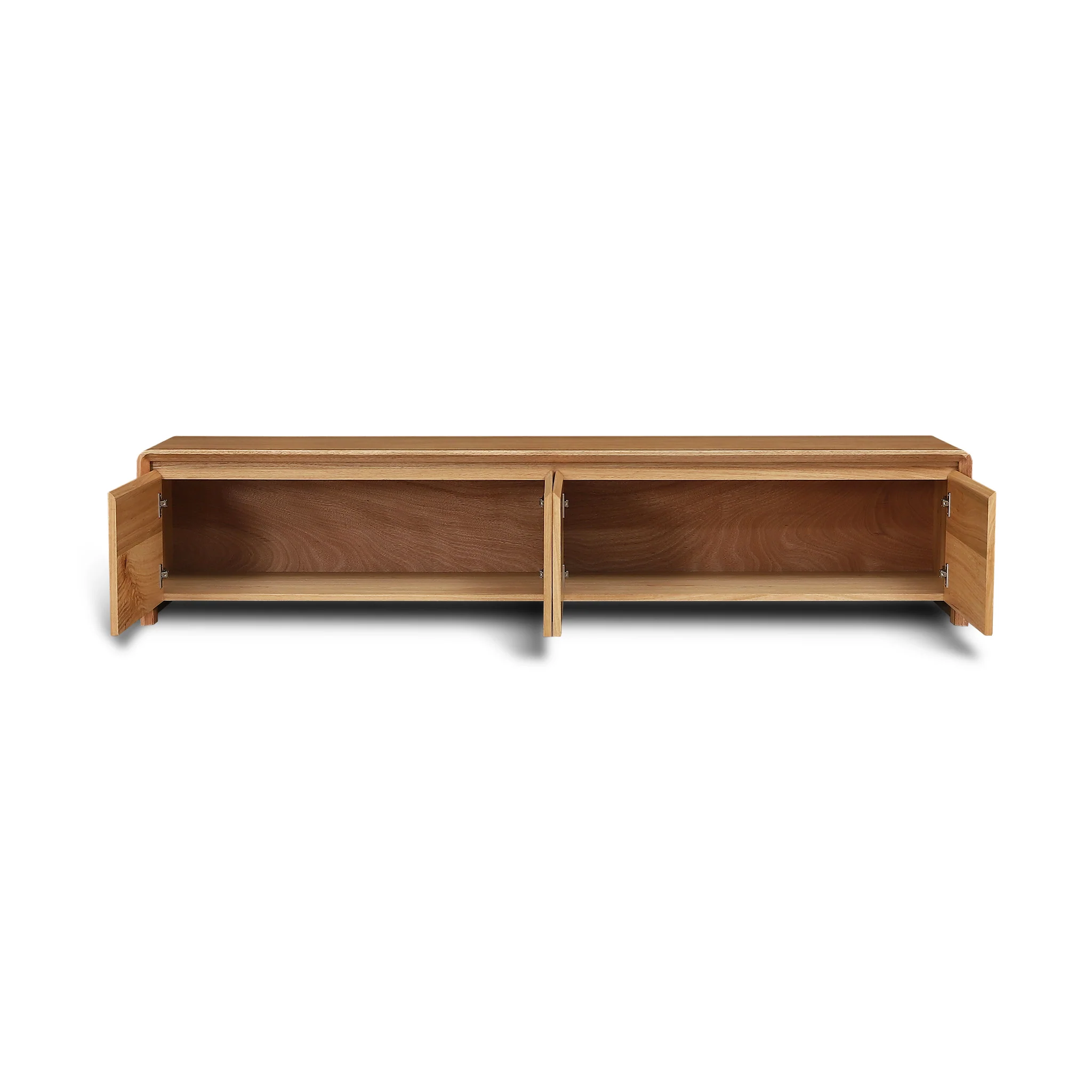 CTV12636-MA 2.1m Tassie Oak TV Entertainment Unit - Natural - Image 3