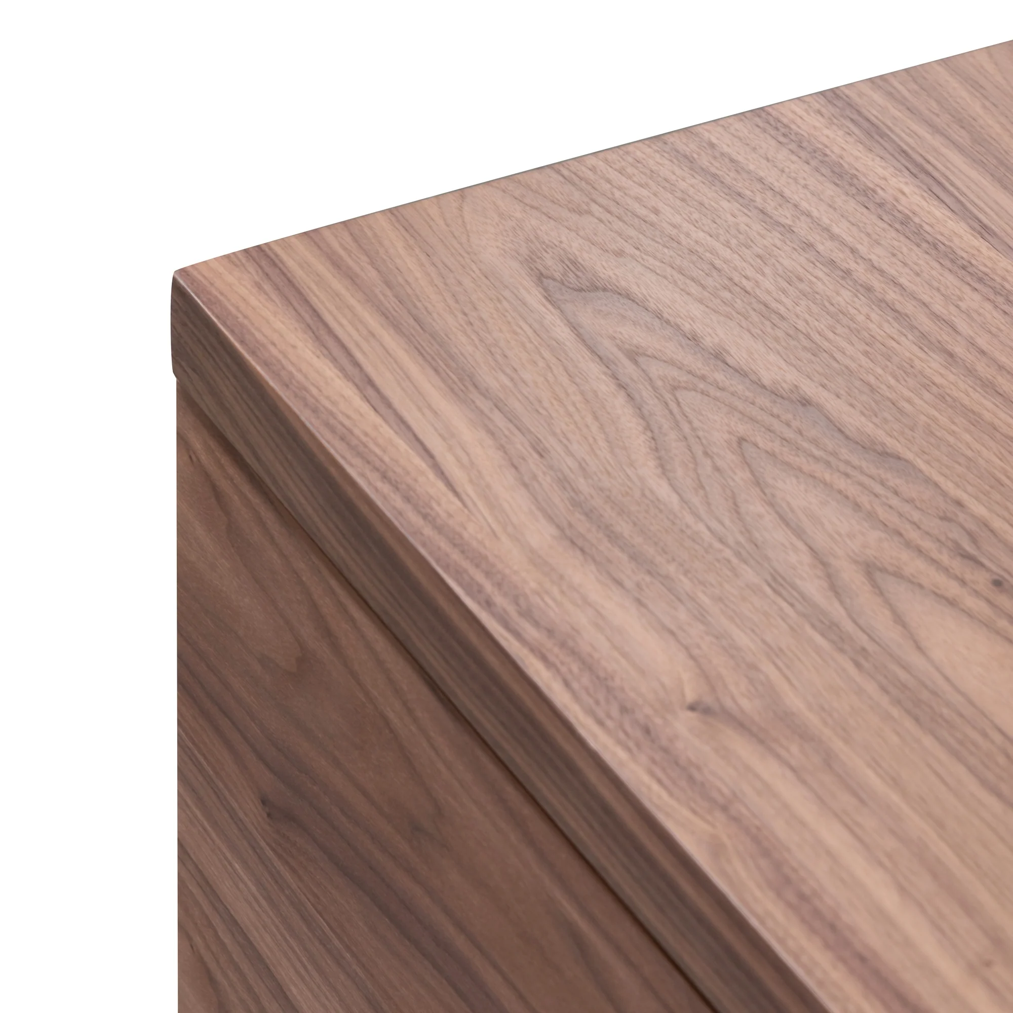 CTV2610-BB Lowline 2.1m Entertainment TV Unit In Walnut - Timber Legs - Image 10