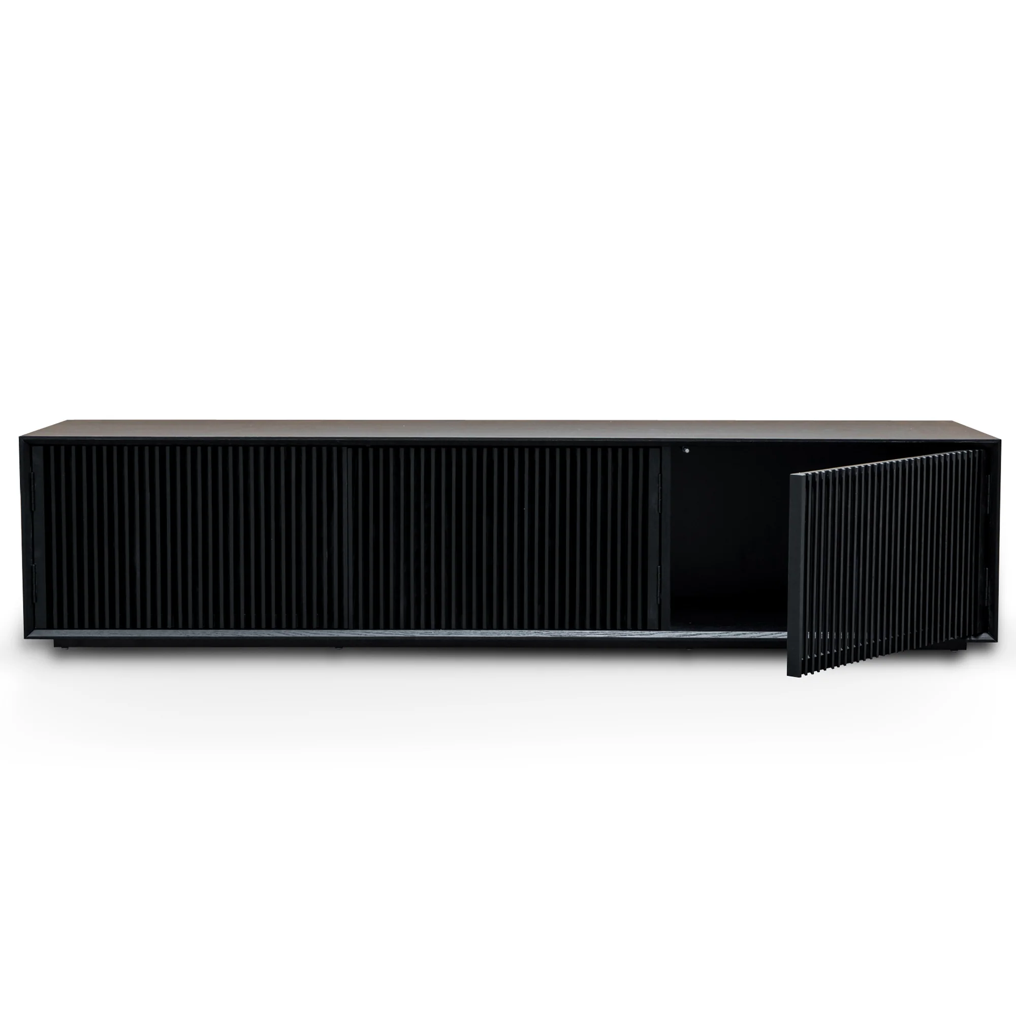 CTV2724-DW 2m Entertainment TV Unit - Black Veneer - Image 3