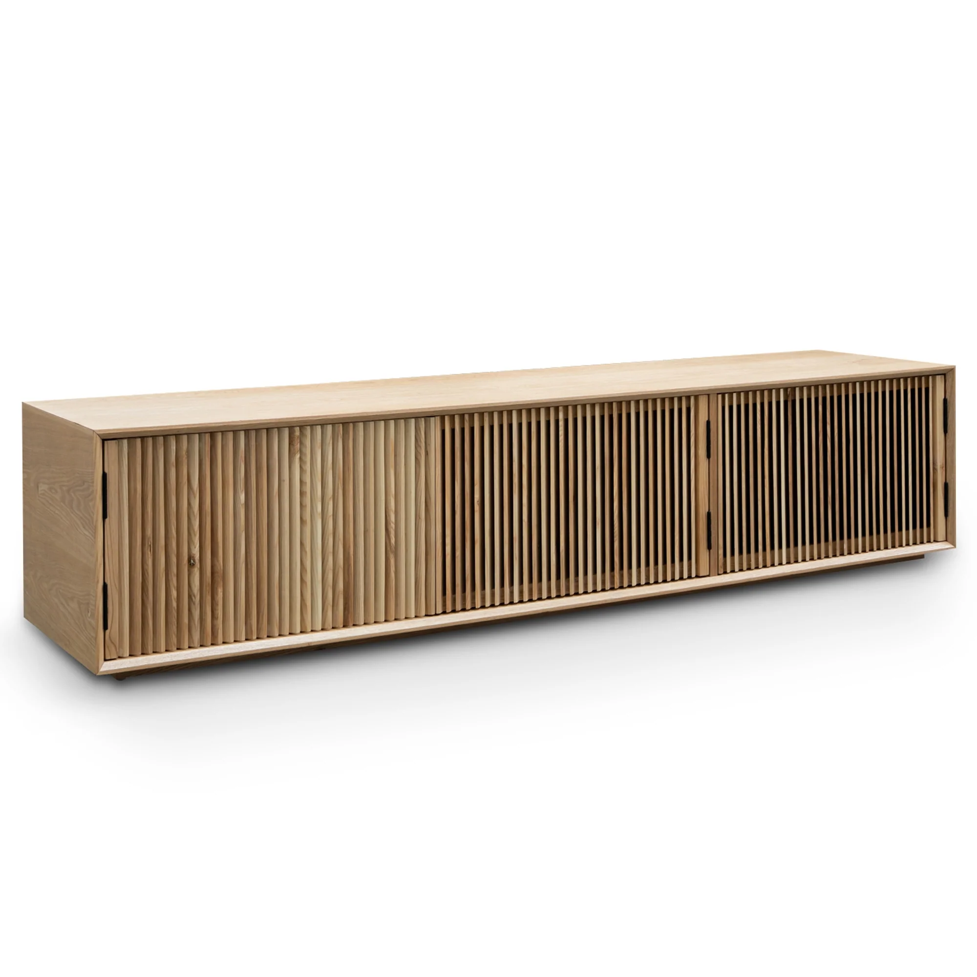 CTV2725-DW 2m Entertainment TV Unit - Natural Ash Veneer - Image 3