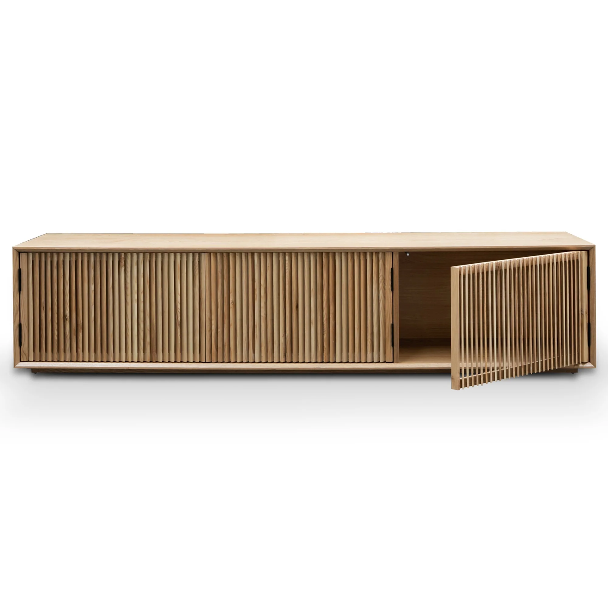 CTV2725-DW 2m Entertainment TV Unit - Natural Ash Veneer - Image 5
