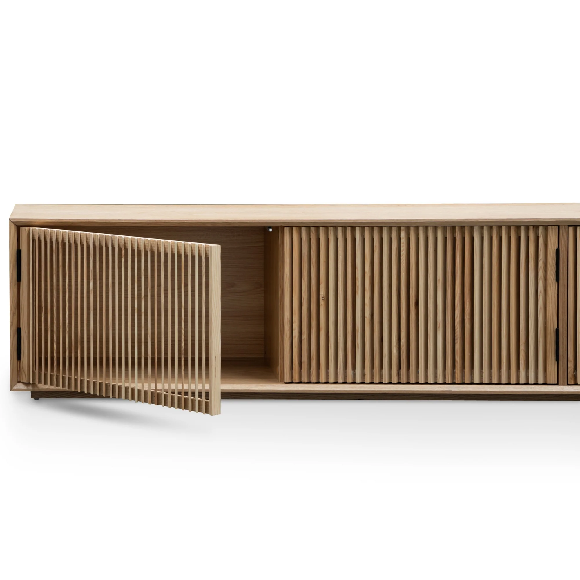 CTV2725-DW 2m Entertainment TV Unit - Natural Ash Veneer - Image 9
