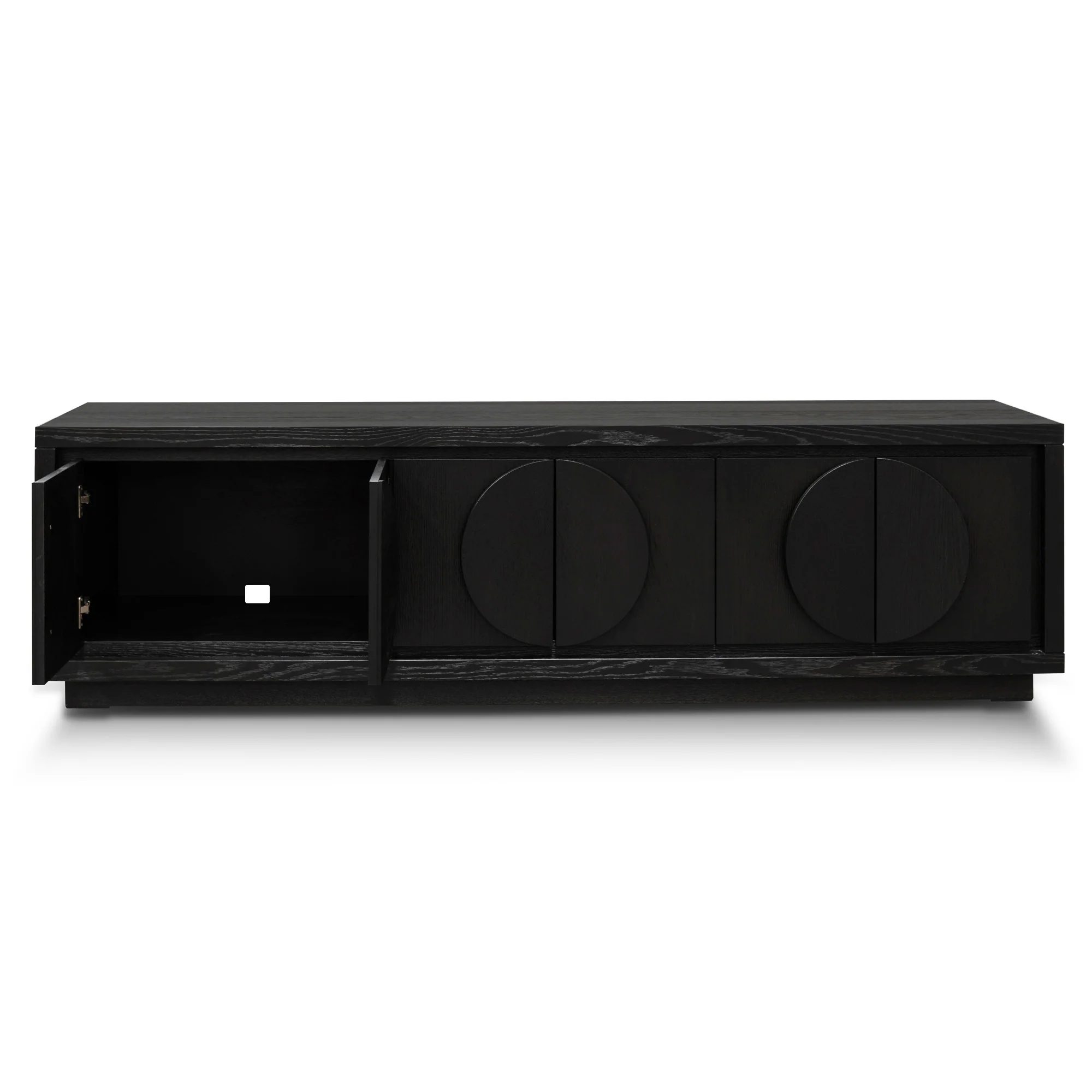 CTV2901-VA 2m Entertainment TV Unit - Textured Espresso Black - Image 3