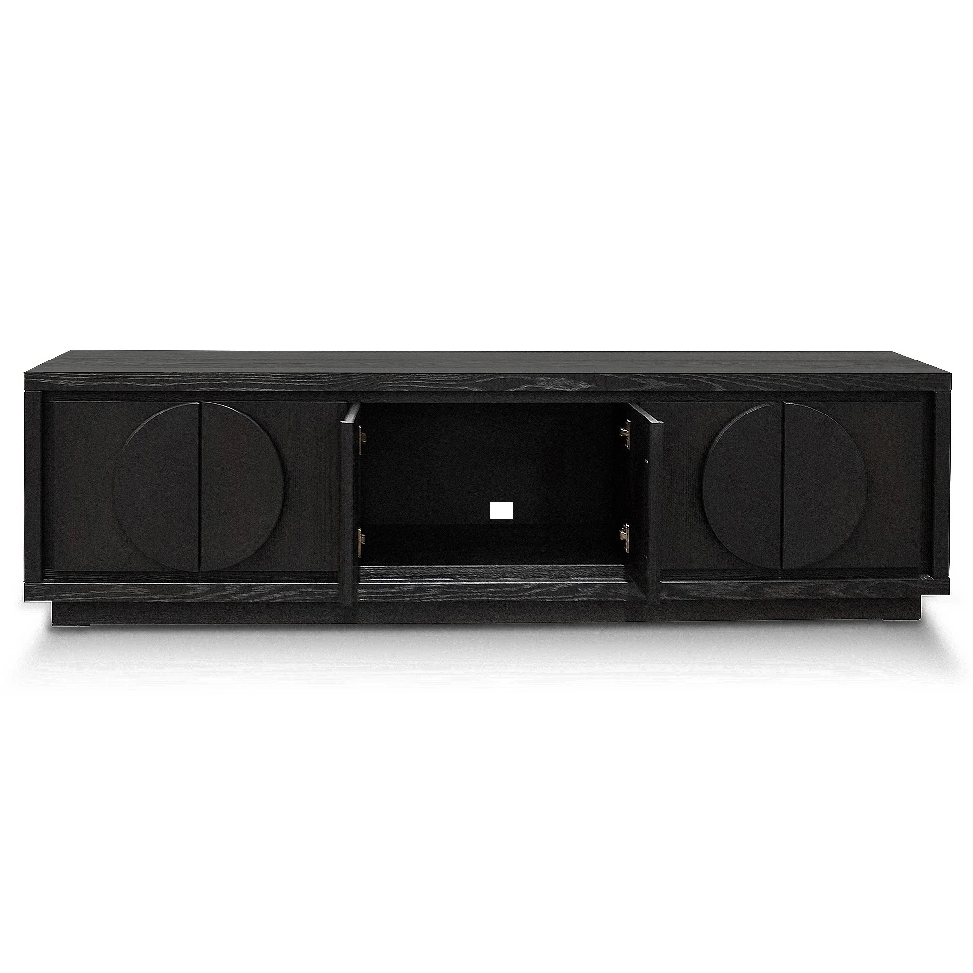 CTV2901-VA 2m Entertainment TV Unit - Textured Espresso Black - Image 4