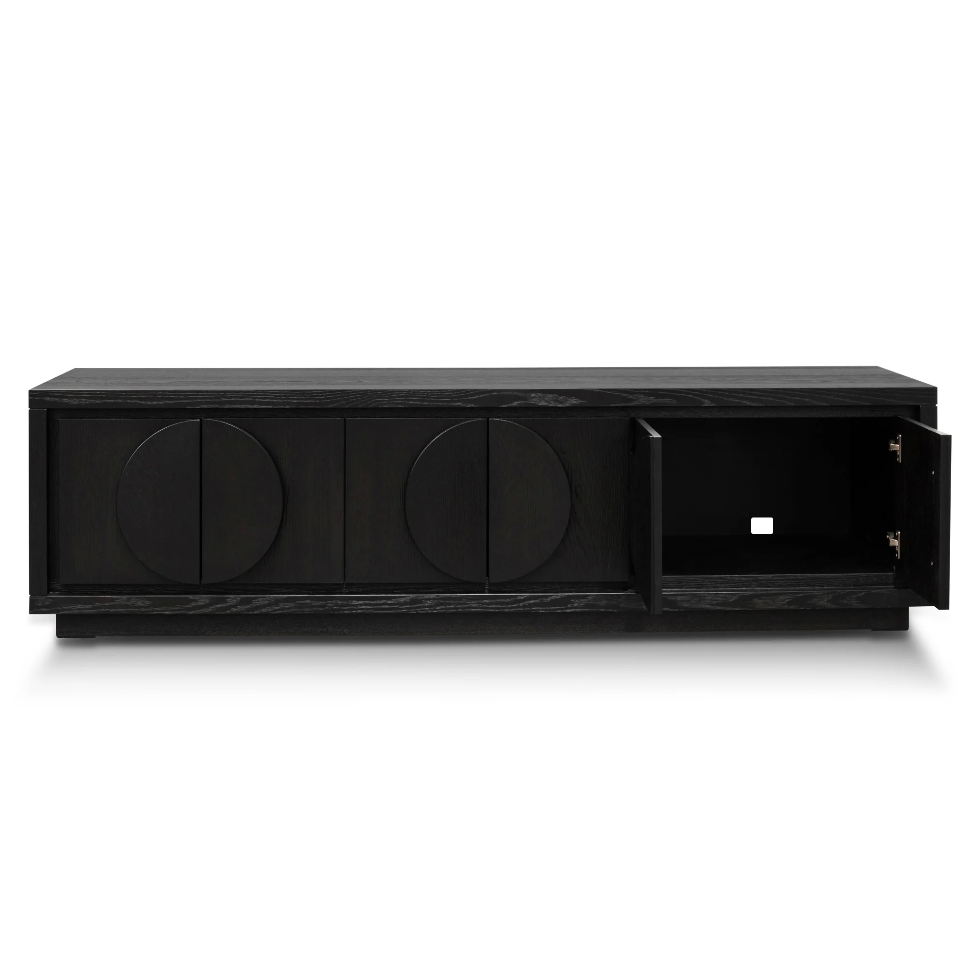 CTV2901-VA 2m Entertainment TV Unit - Textured Espresso Black - Image 5