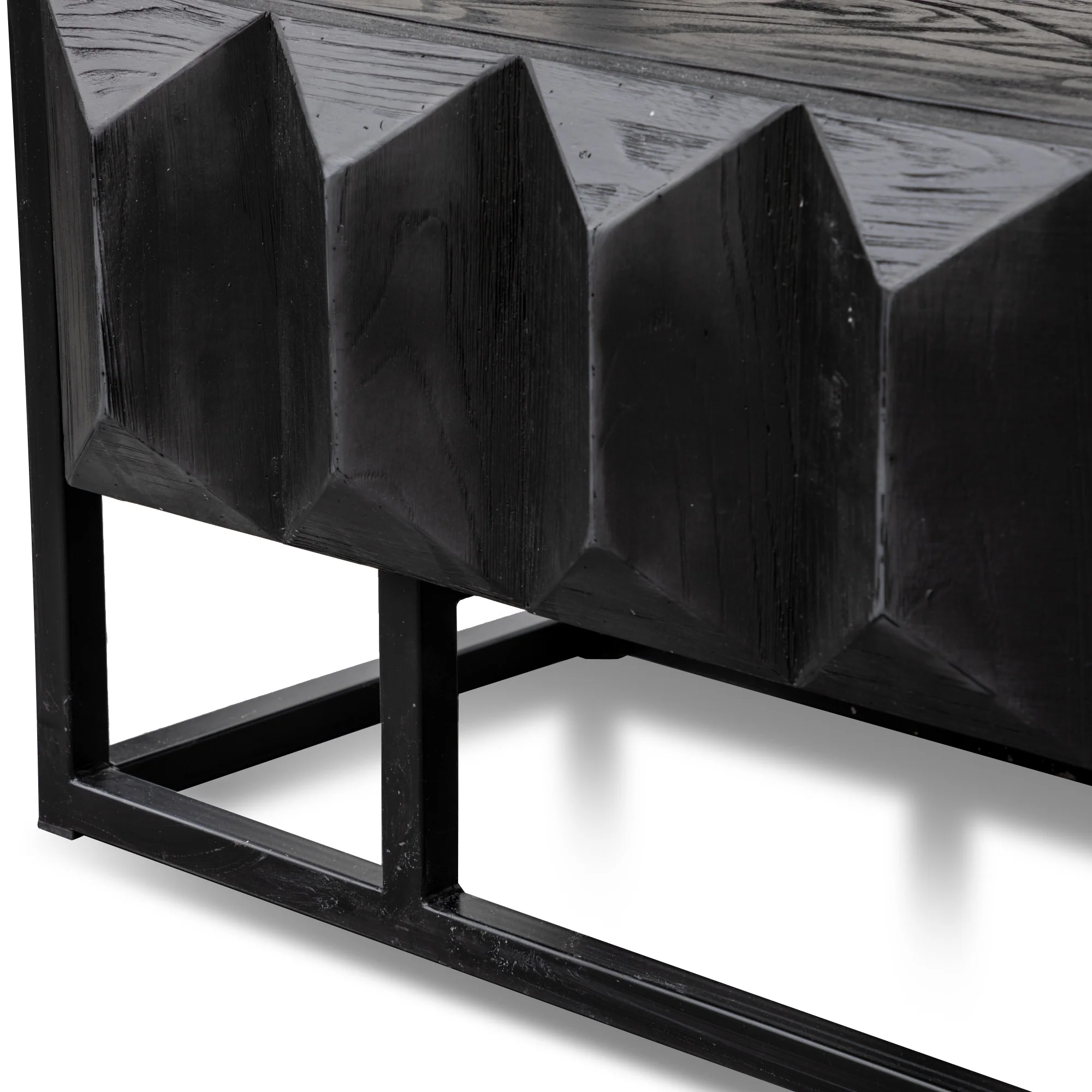 CTV2924-NI 1.8m Entertainment TV Unit - Full Black - Image 6