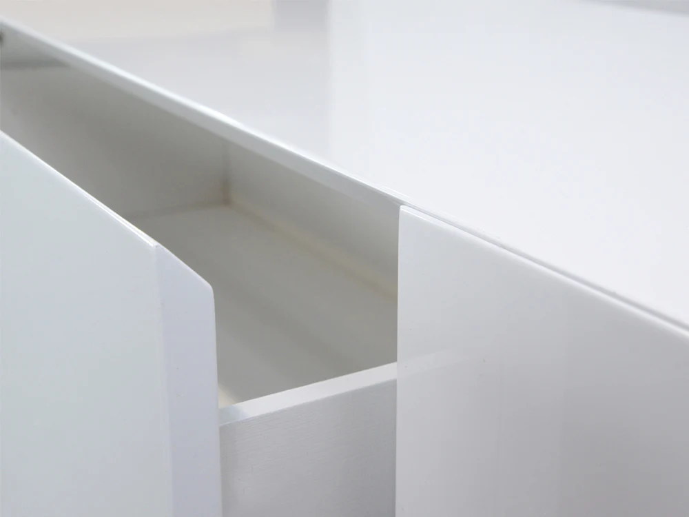 CTV385N-BB 2.4m-3.07m TV Entertainment Unit - Natural - White - Image 5
