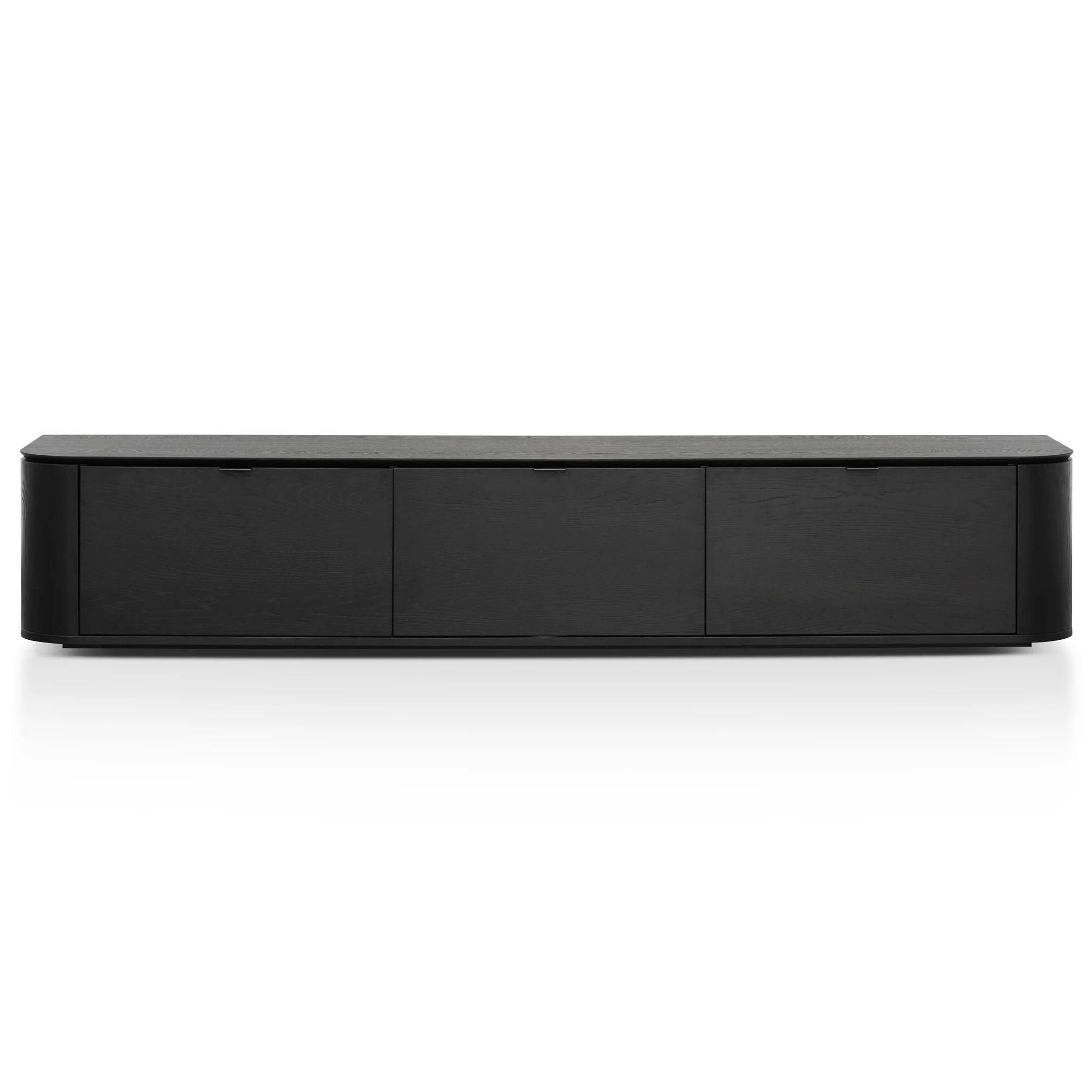 CTV6136-CN 2.4m TV Entertainment Unit - Black Oak - Image 2