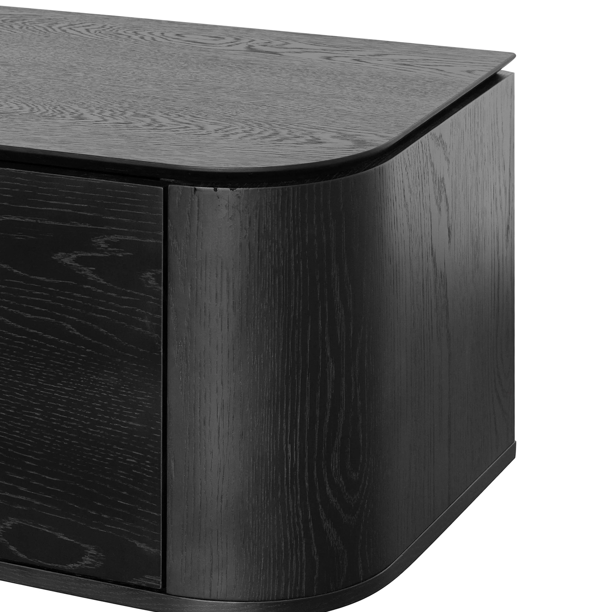 CTV6136-CN 2.4m TV Entertainment Unit - Black Oak - Image 8