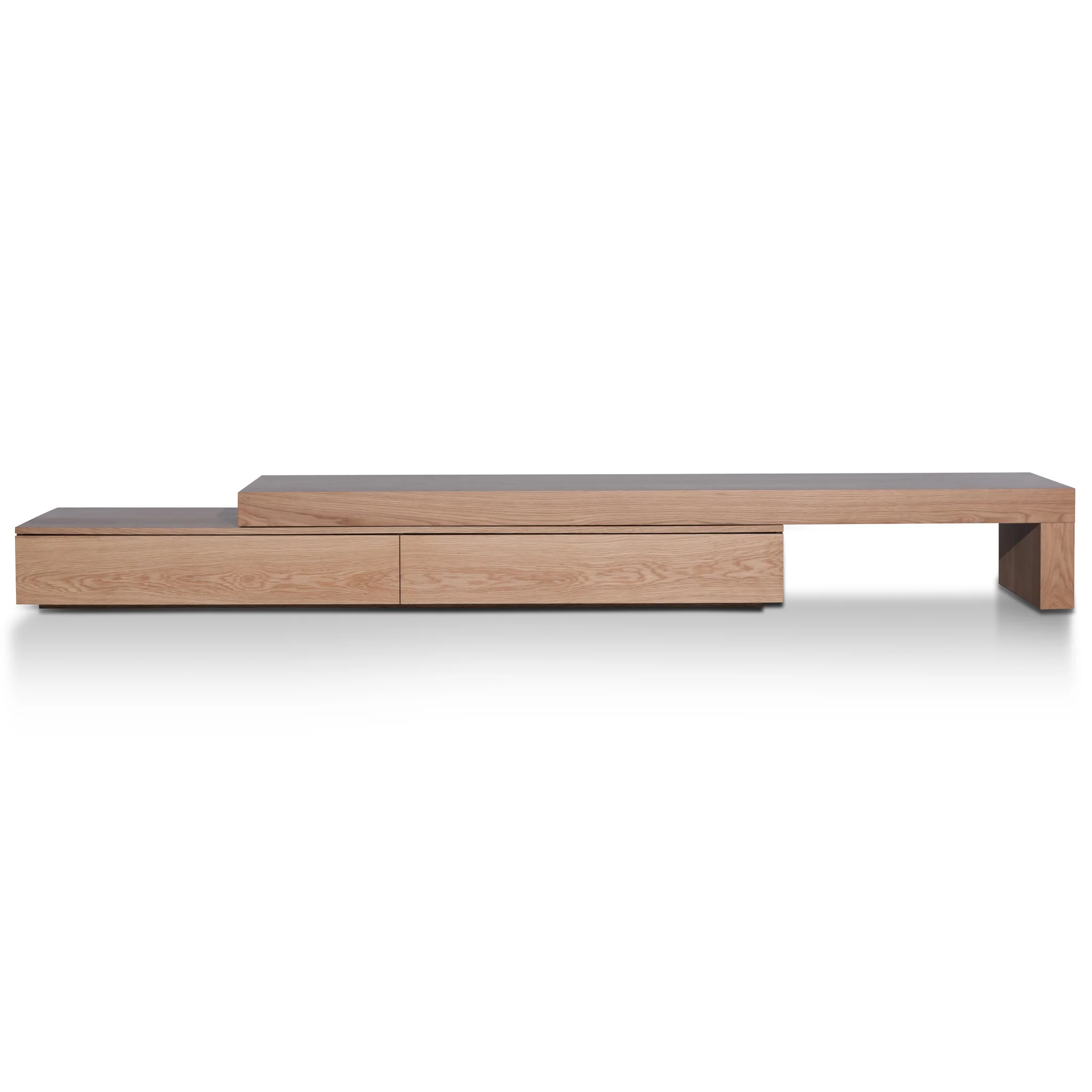 CTV6200-CN Extendable TV Entertainment Unit - Natural Oak - Image 10