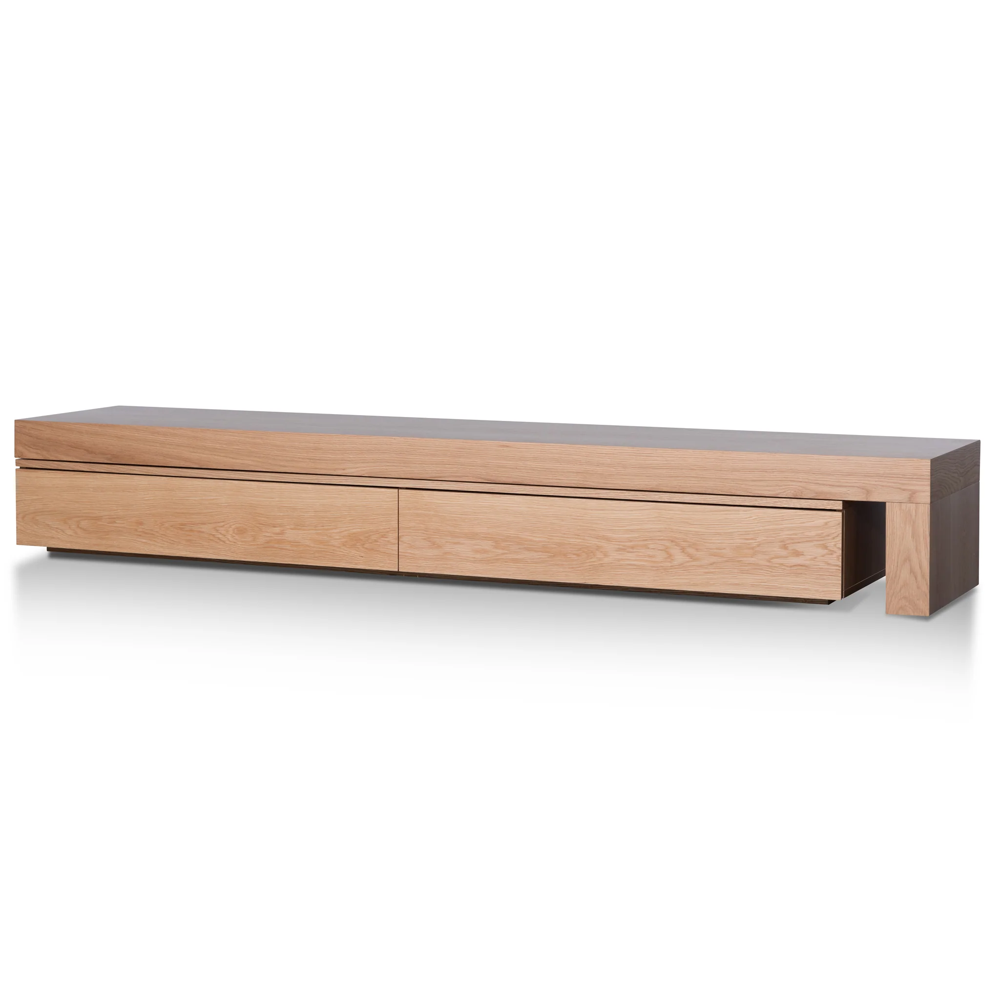 CTV6200-CN Extendable TV Entertainment Unit - Natural Oak - Image 3