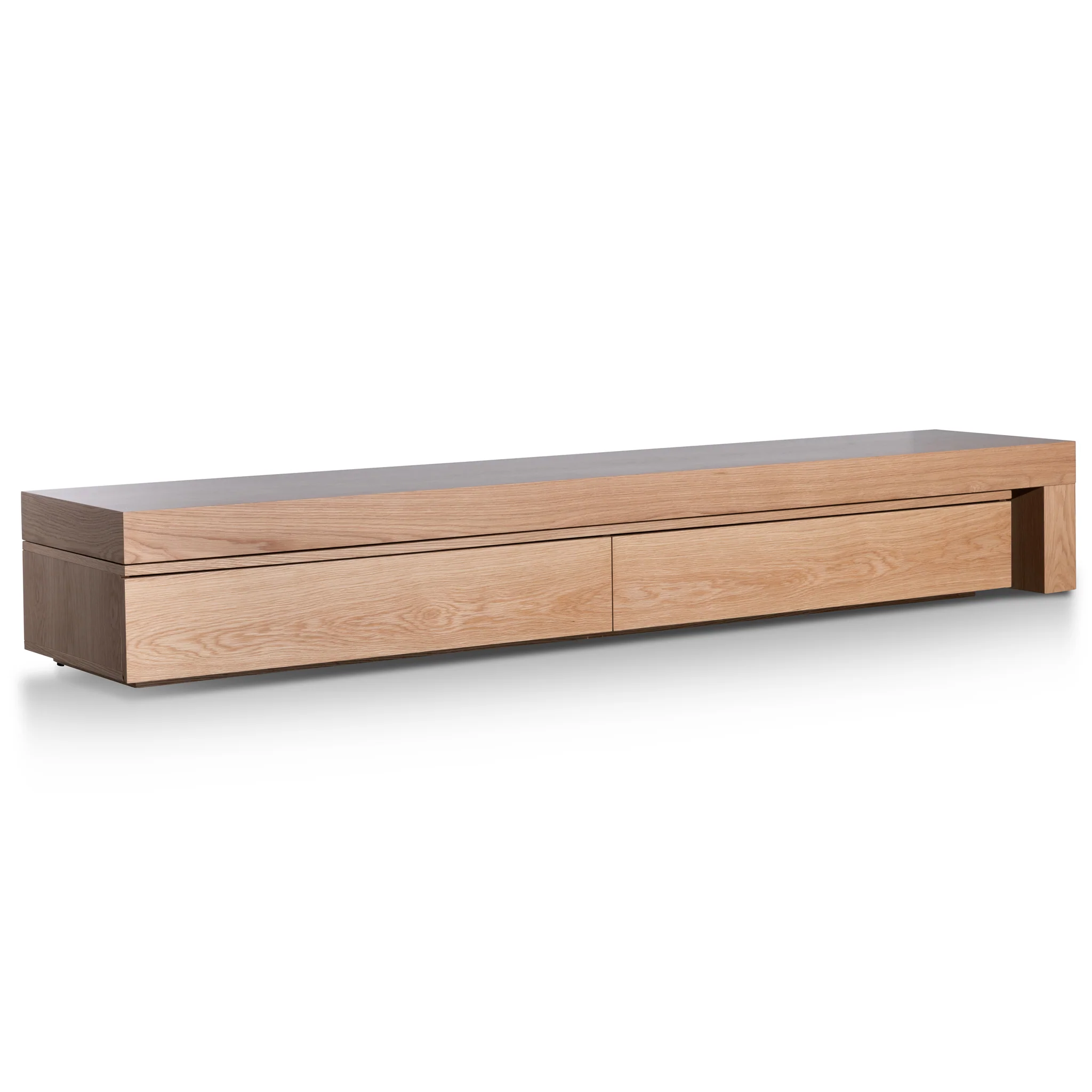 CTV6200-CN Extendable TV Entertainment Unit - Natural Oak - Image 4