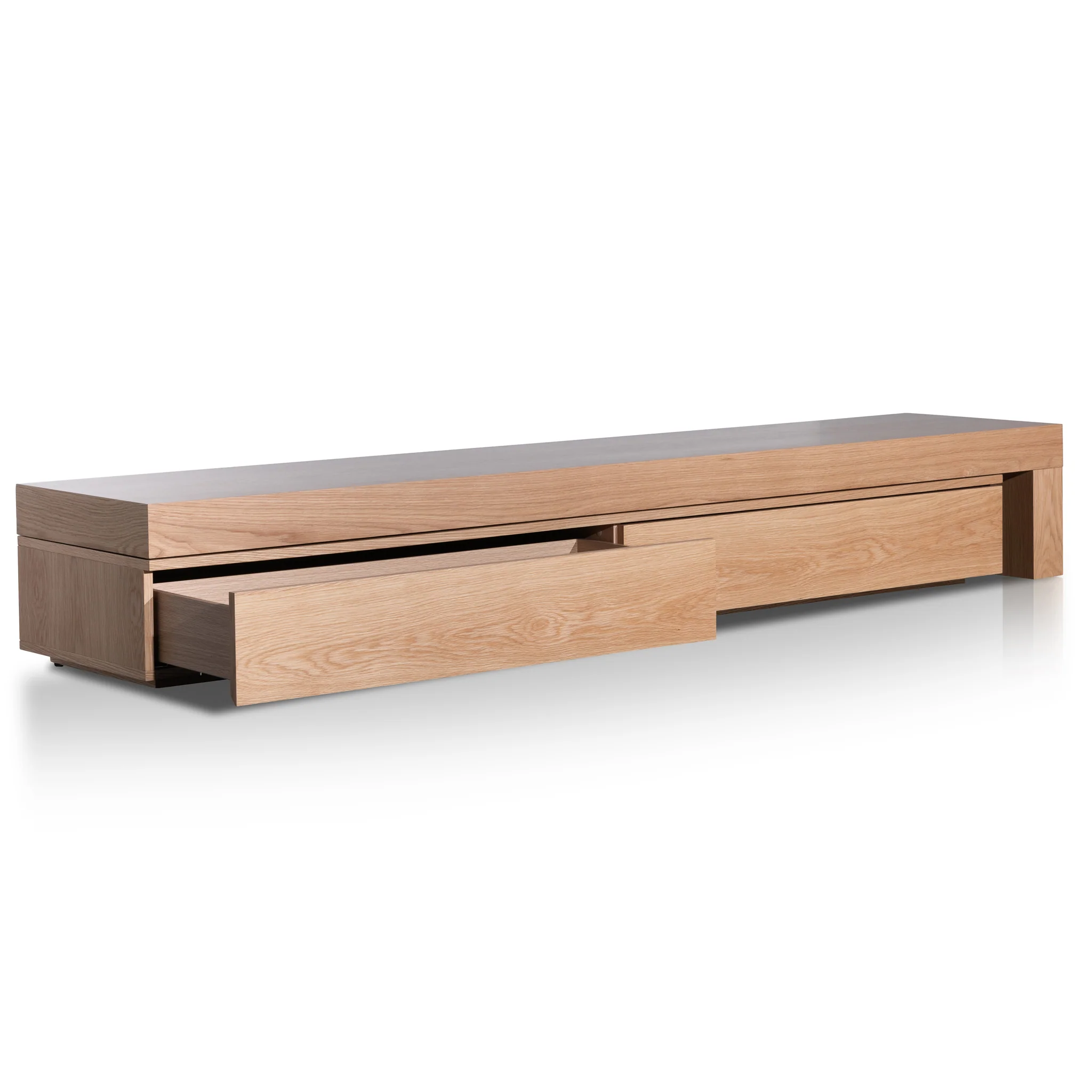 CTV6200-CN Extendable TV Entertainment Unit - Natural Oak - Image 5