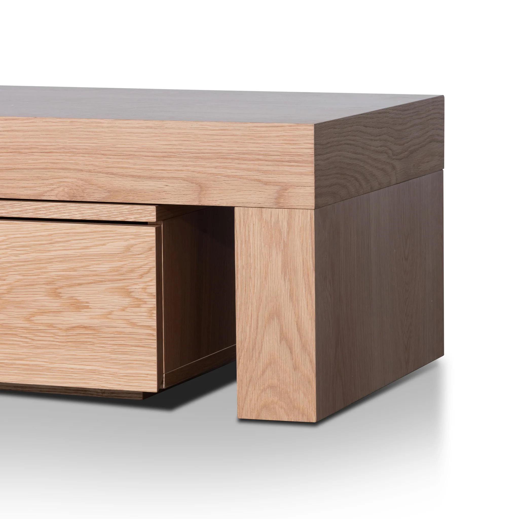 CTV6200-CN Extendable TV Entertainment Unit - Natural Oak - Image 9