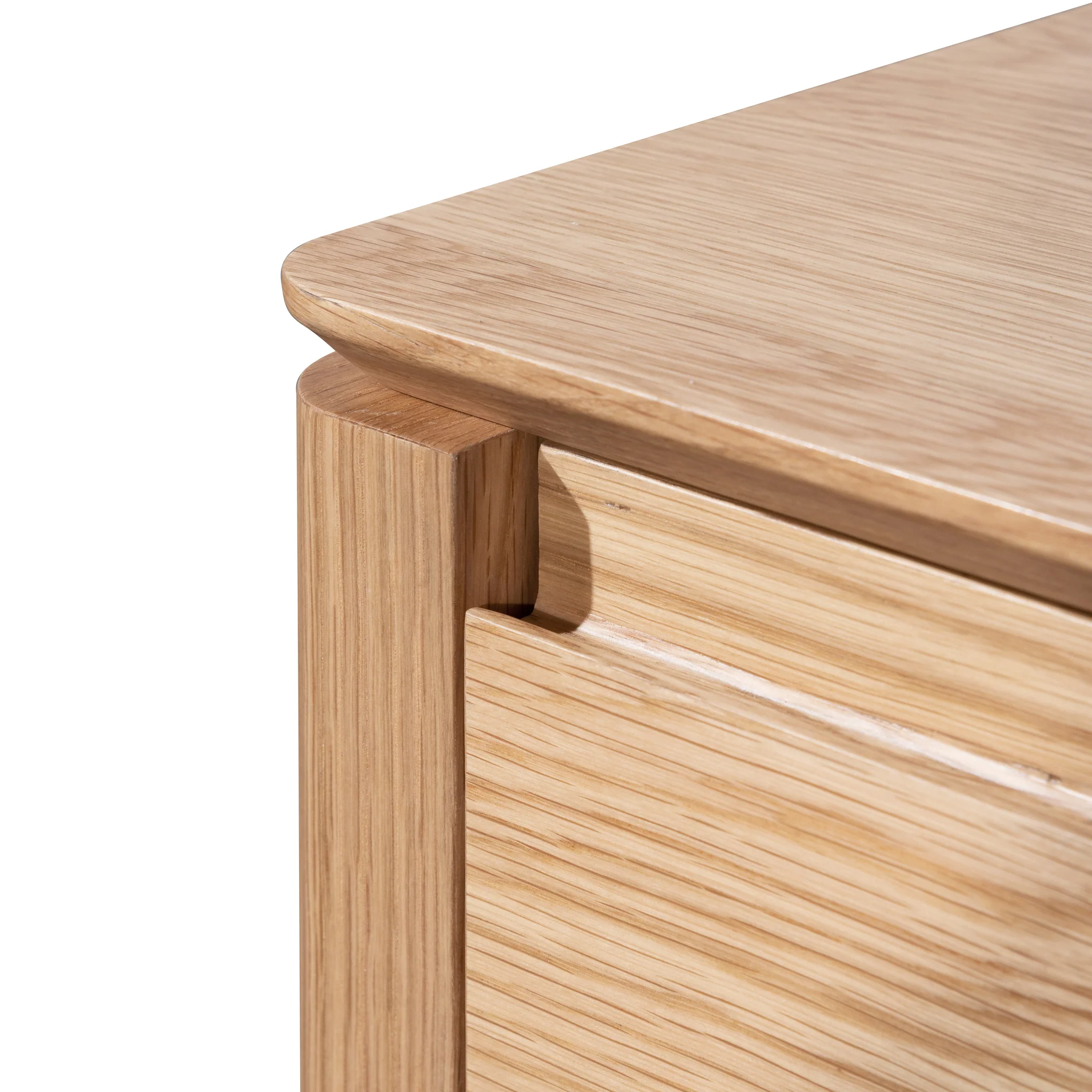 CTV6201-CN TV Entertainment Unit with Middle Drawer - Natural Oak - Image 9