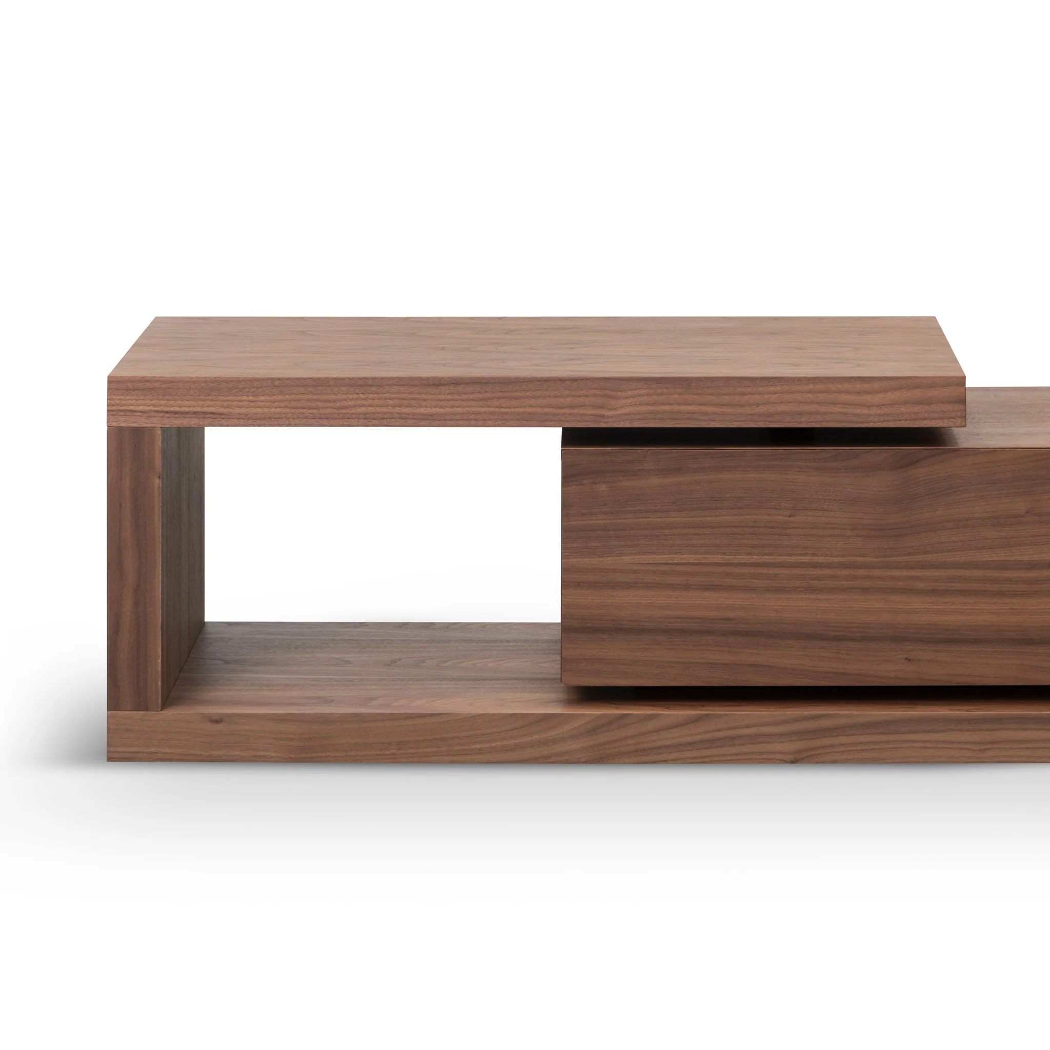 CTV8231-BB Extendable TV Entertainment Unit - Walnut - Image 6