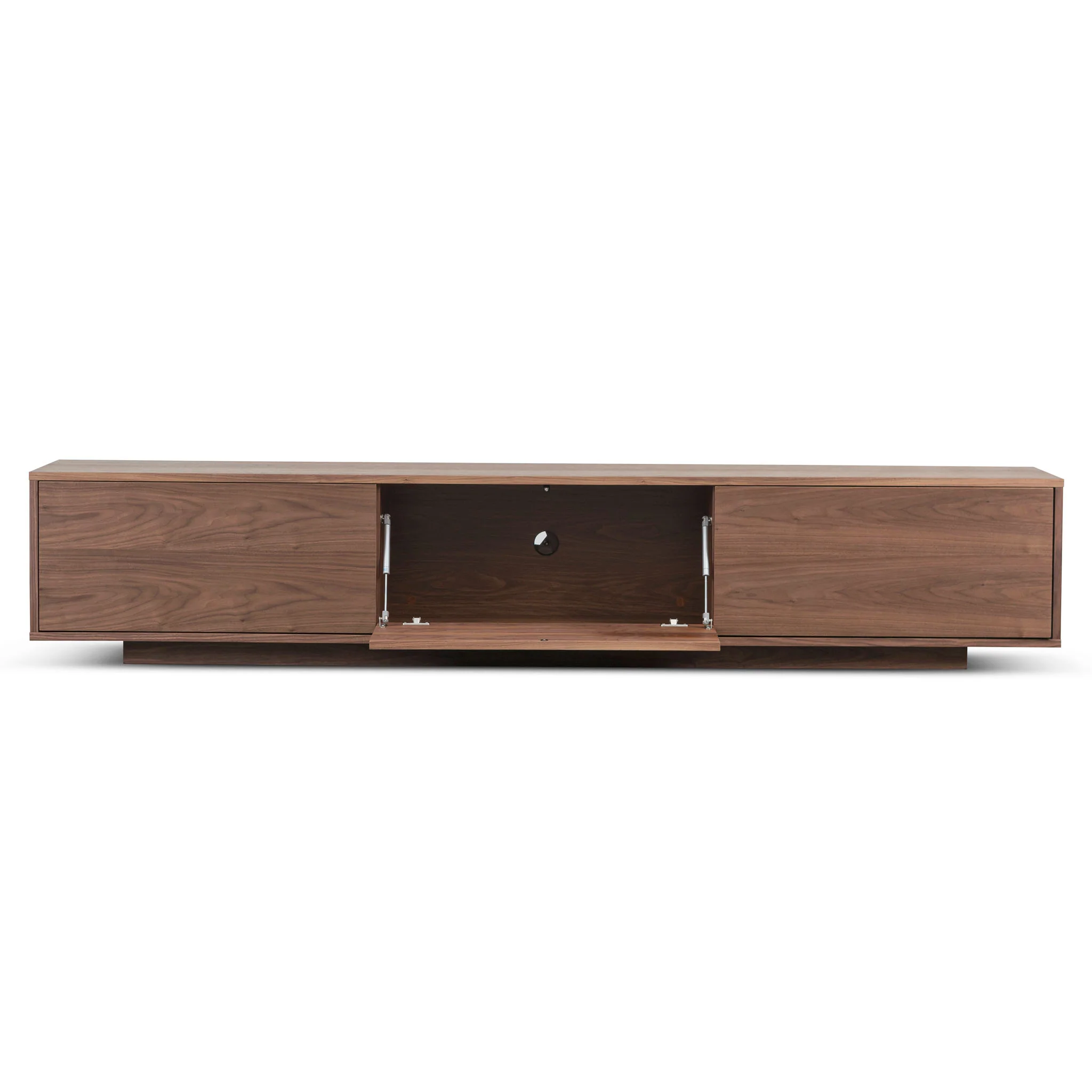 CTV8232-BB 2.3m Wooden TV Entertainment Unit - Walnut - Image 3