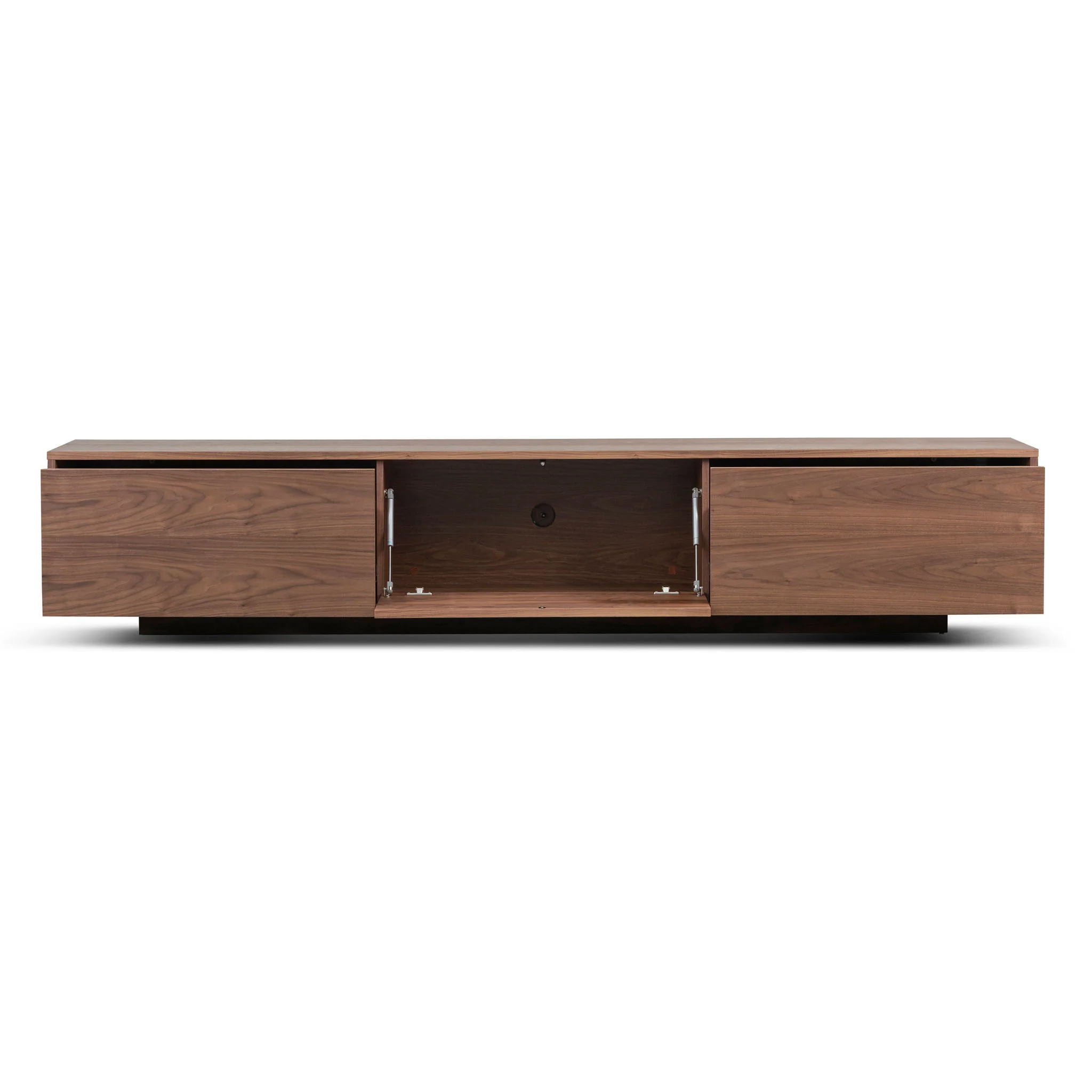 CTV8232-BB 2.3m Wooden TV Entertainment Unit - Walnut - Image 4