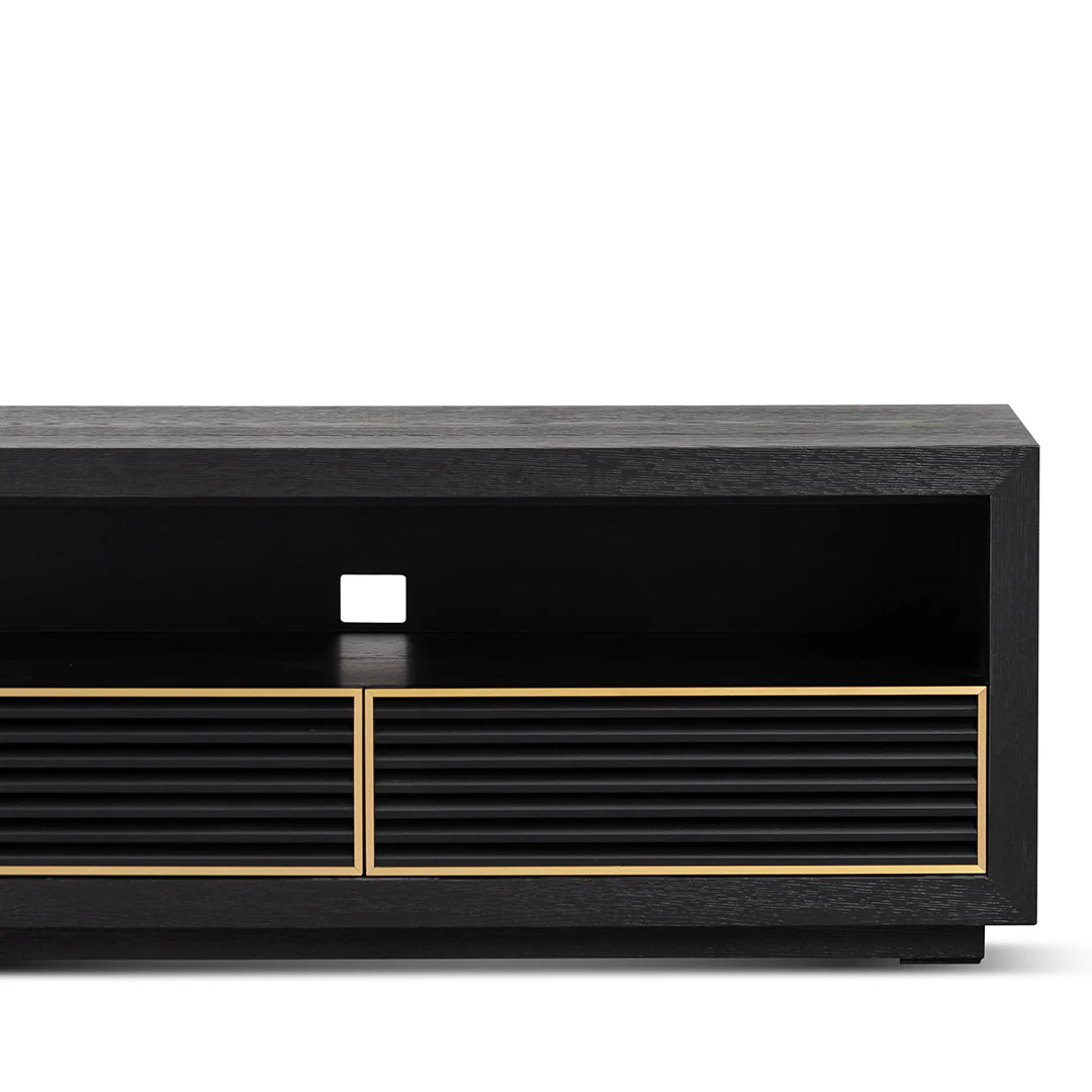 CTV8273-VA 2m TV Entertainment Unit - Textured Espresso Black - Image 5