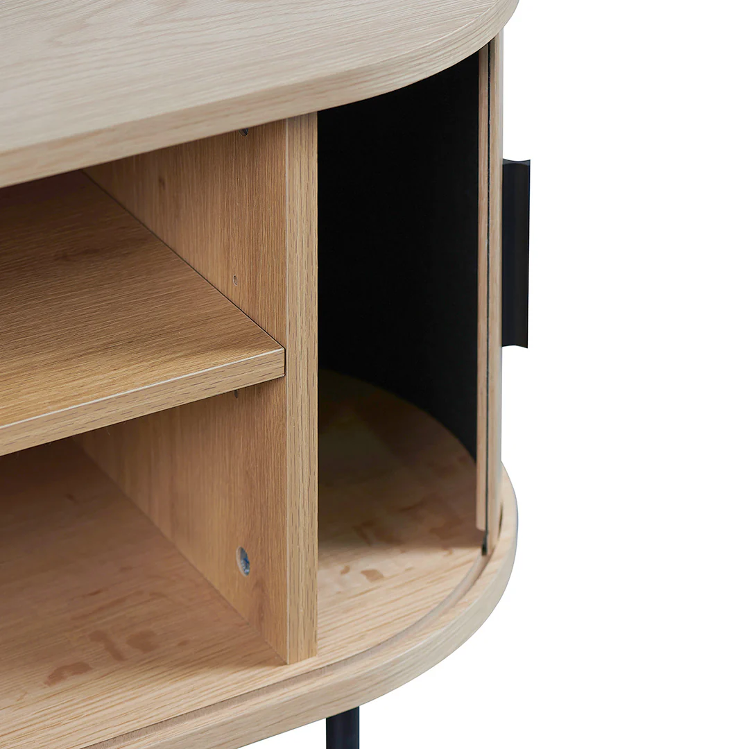 CTV8431-KD 1.6m TV Entertainment Unit - Natural - Image 4