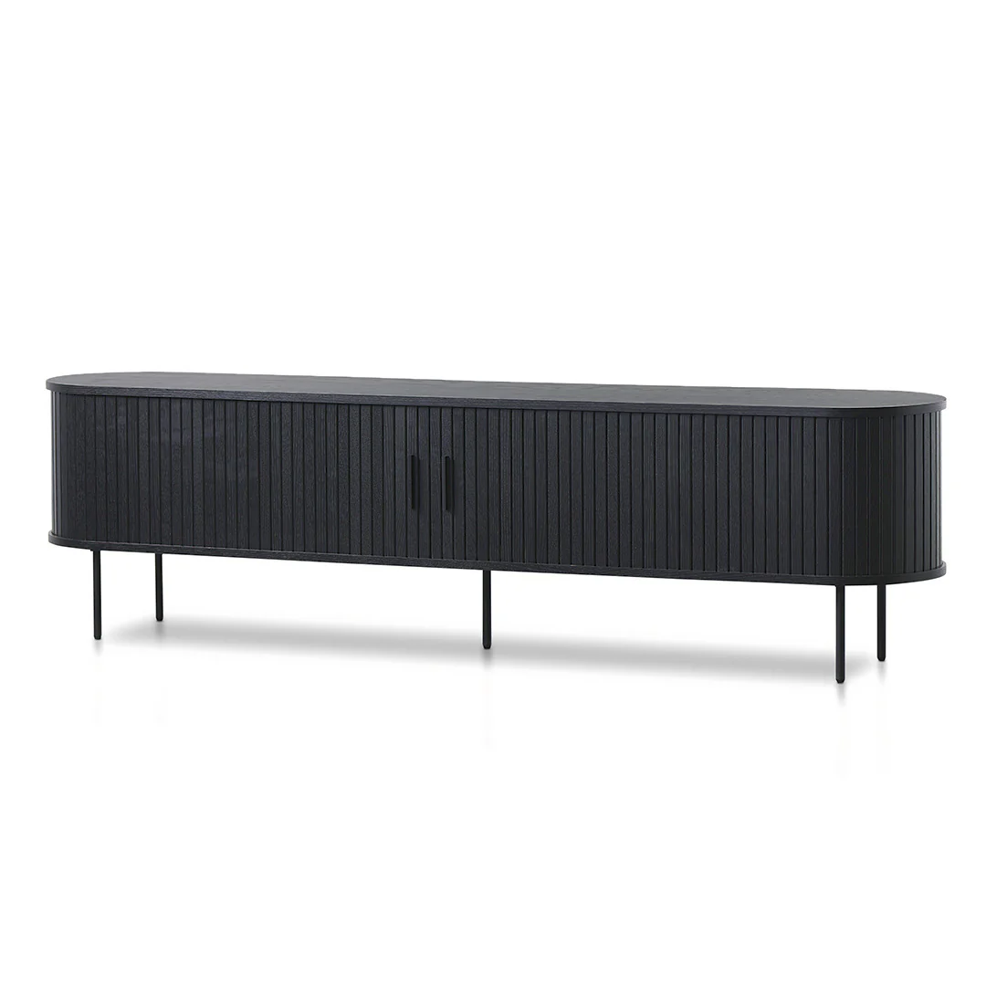 CTV8432-KD 1.6m TV Entertainment Unit - Full Black