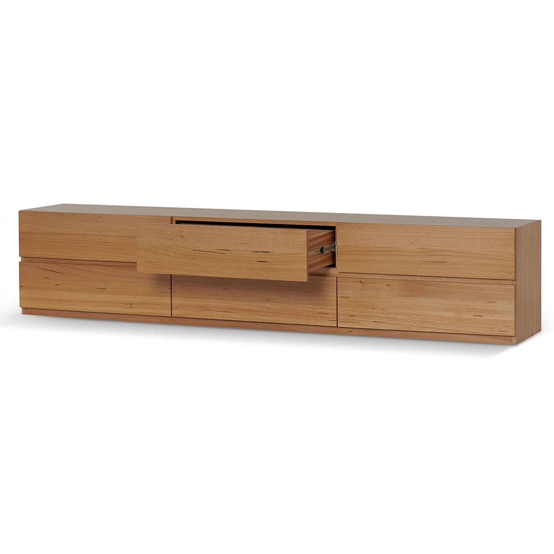 CTV8465-AW 2.4m TV Entertainment Unit - Messmate - Image 5