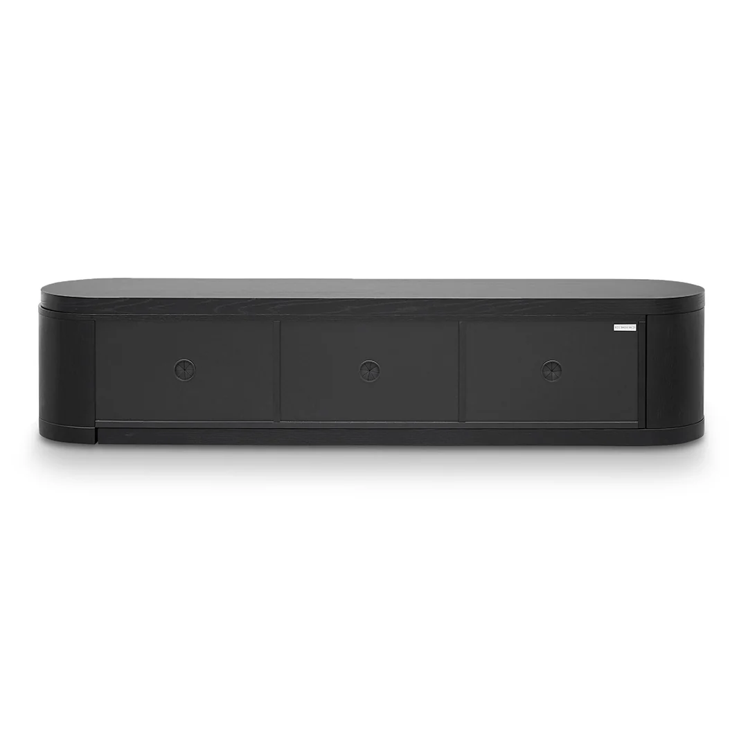 CTV8486-CN Extendable TV Entertainment Unit - Full Black Oak - Image 12