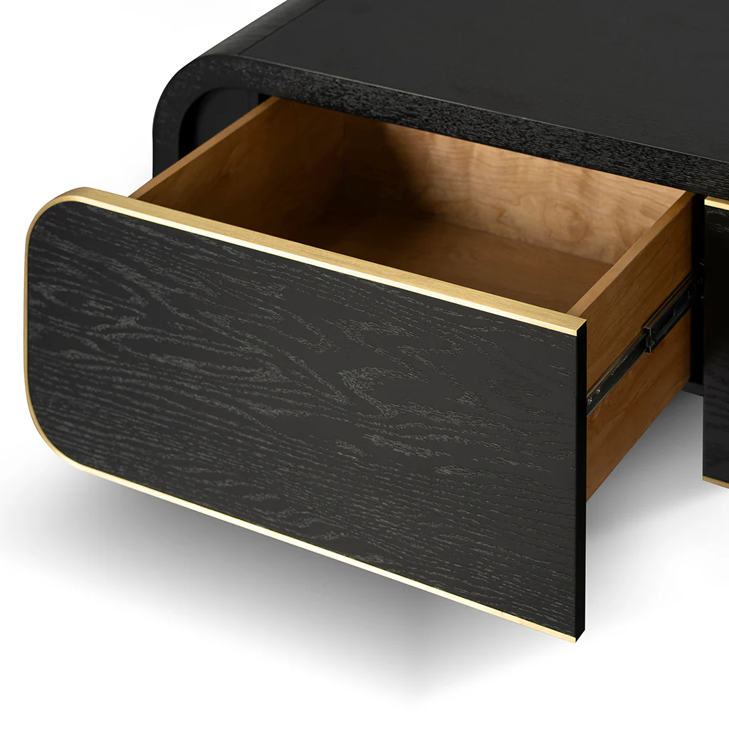 CTV8526-VA 2m TV Entertainment Unit - Textured Espresso Black - Image 9