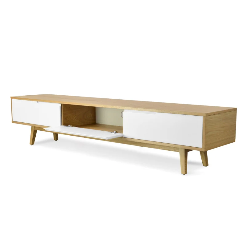 CTV861-DW 2.1m TV Entertainment Unit - Lowline - Natural - Image 8