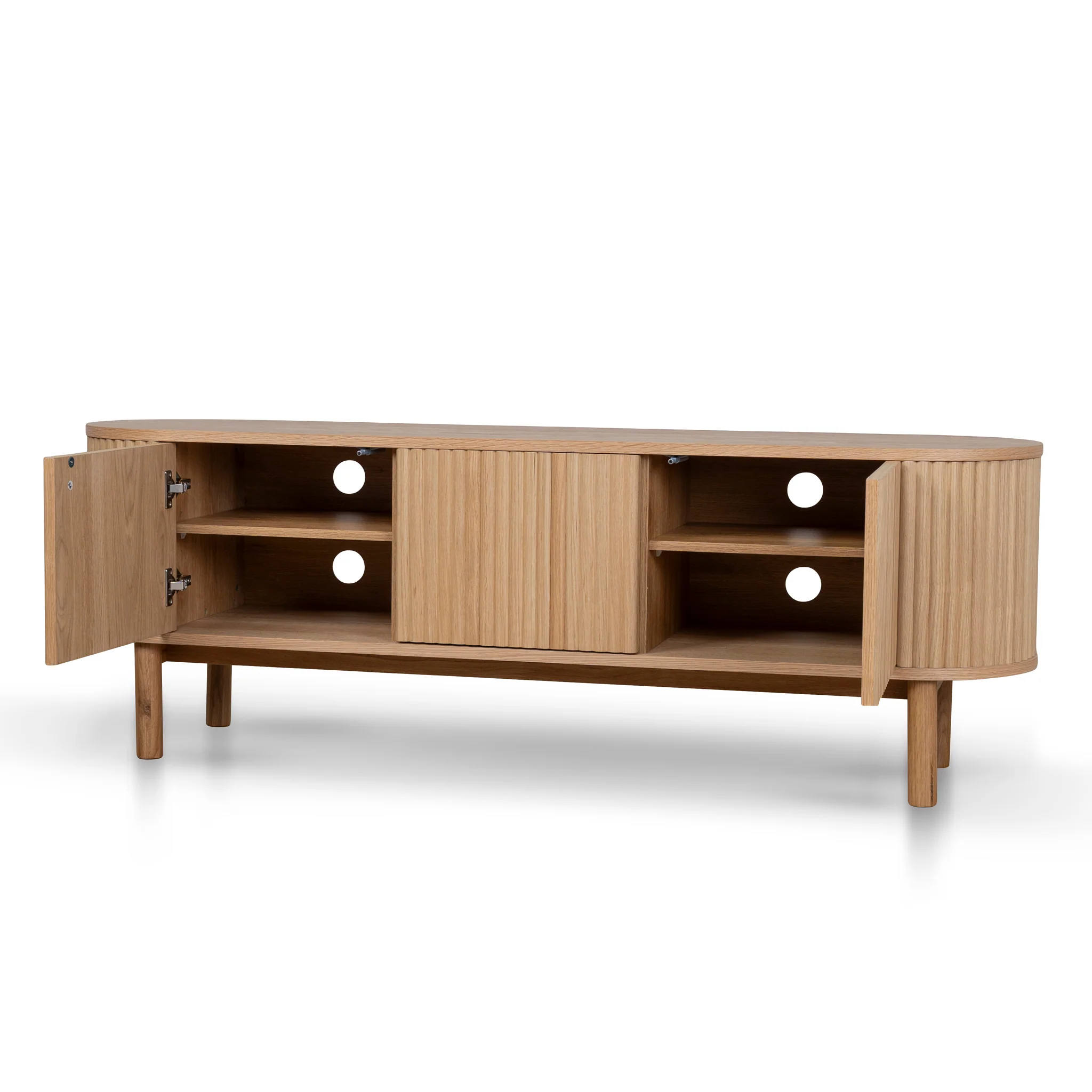 CTV8615-KD 1.6m TV Entertainment Unit - Natural - Image 2