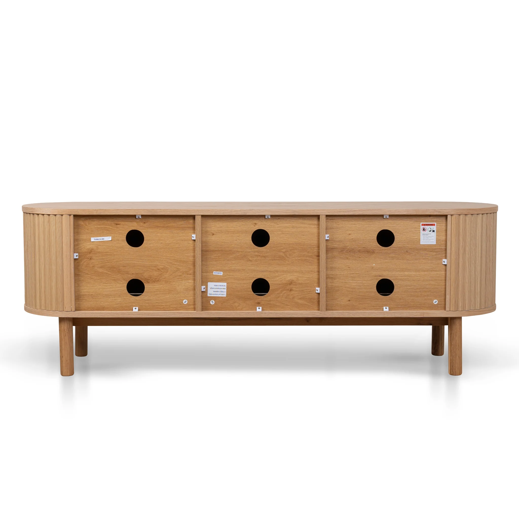 CTV8615-KD 1.6m TV Entertainment Unit - Natural - Image 6