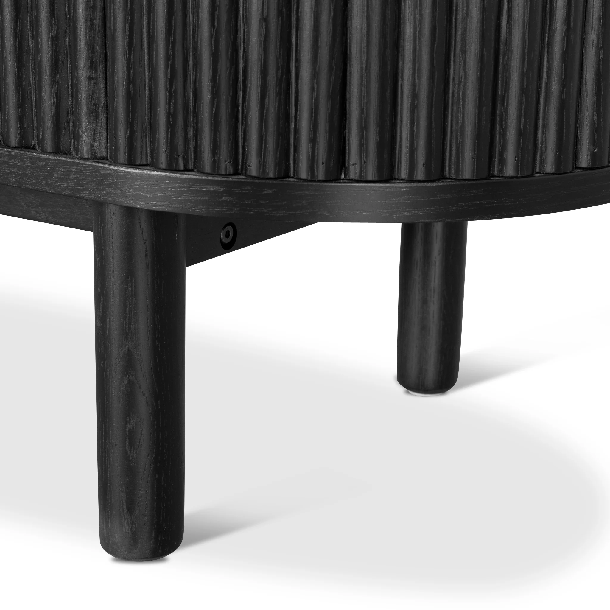 CTV8618-KD 2m TV Entertainment Unit - Full Black - Image 13