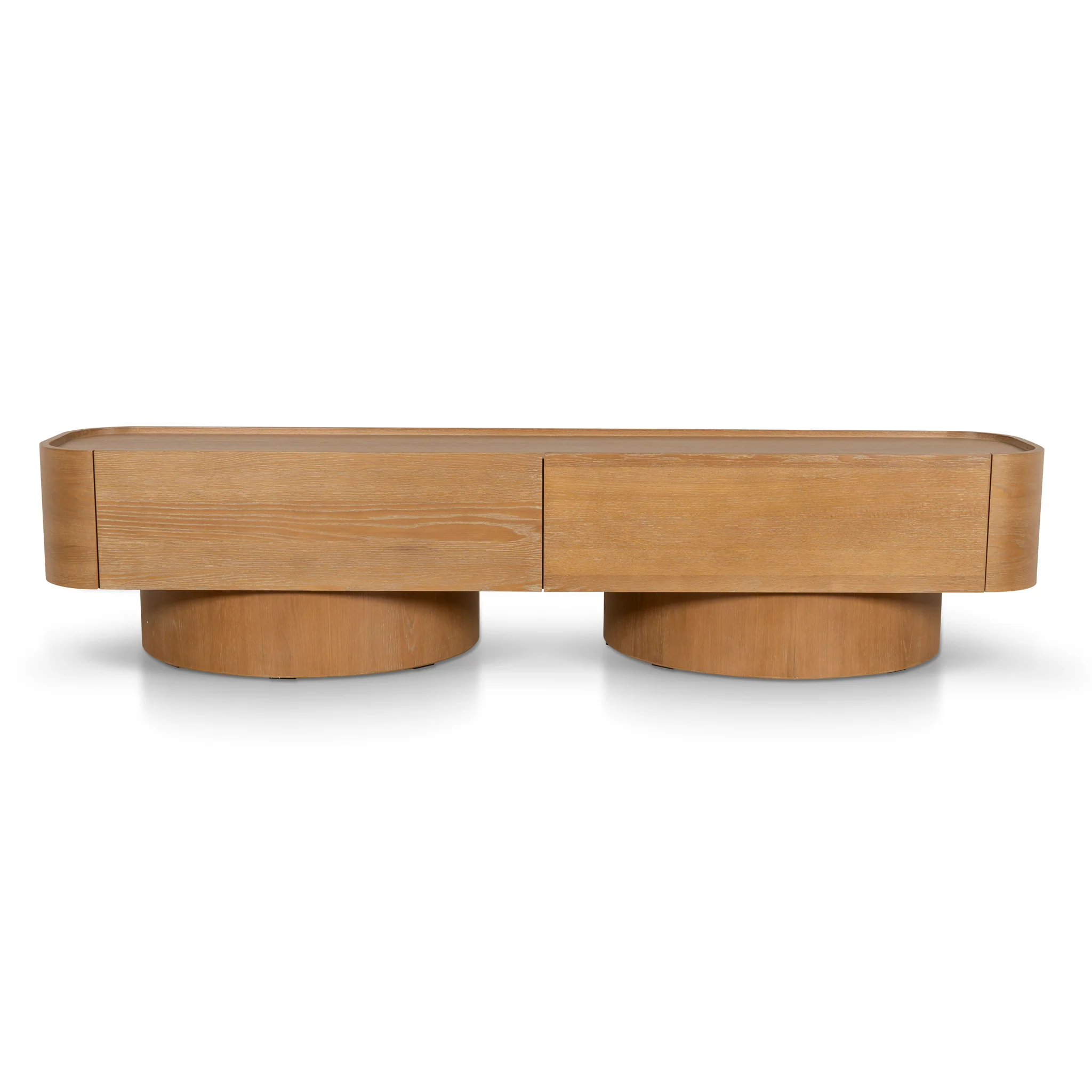 CTV8693-VA 2.2m TV Entertainment Unit - Dusty Oak - Image 2