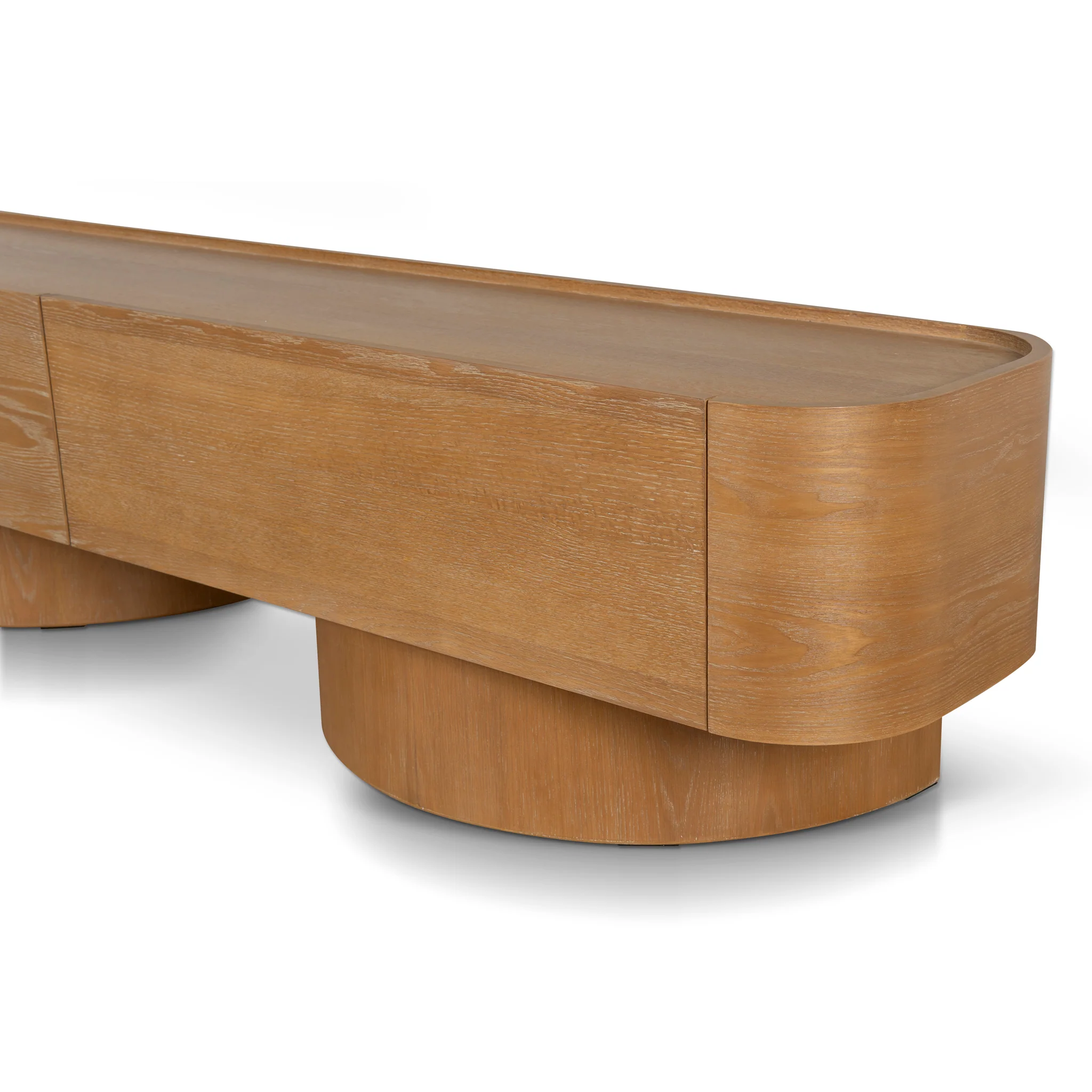 CTV8693-VA 2.2m TV Entertainment Unit - Dusty Oak - Image 4